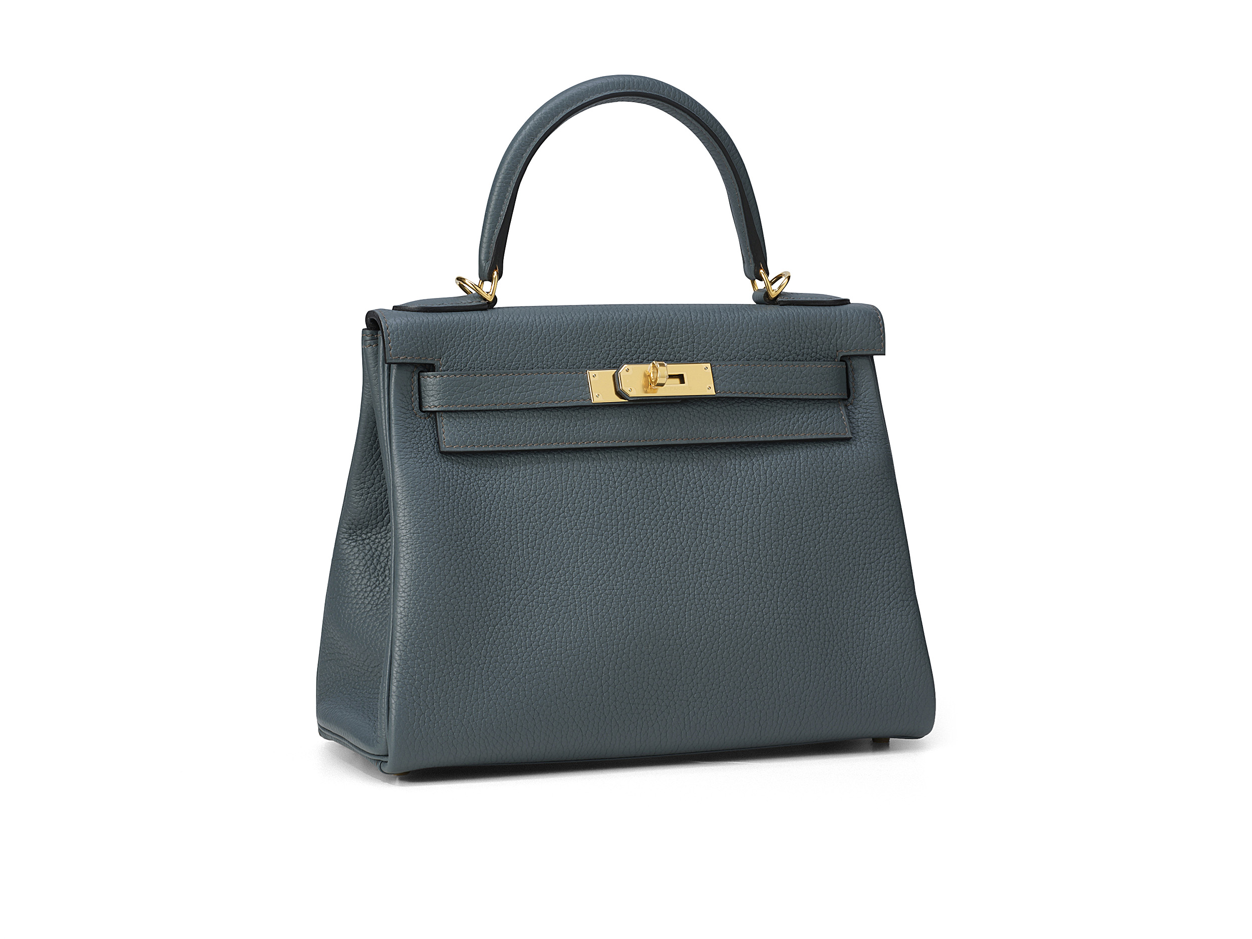 Hermes Kelly Midnight Blue / Navy Leather 28 - Gold Hardware Kelly