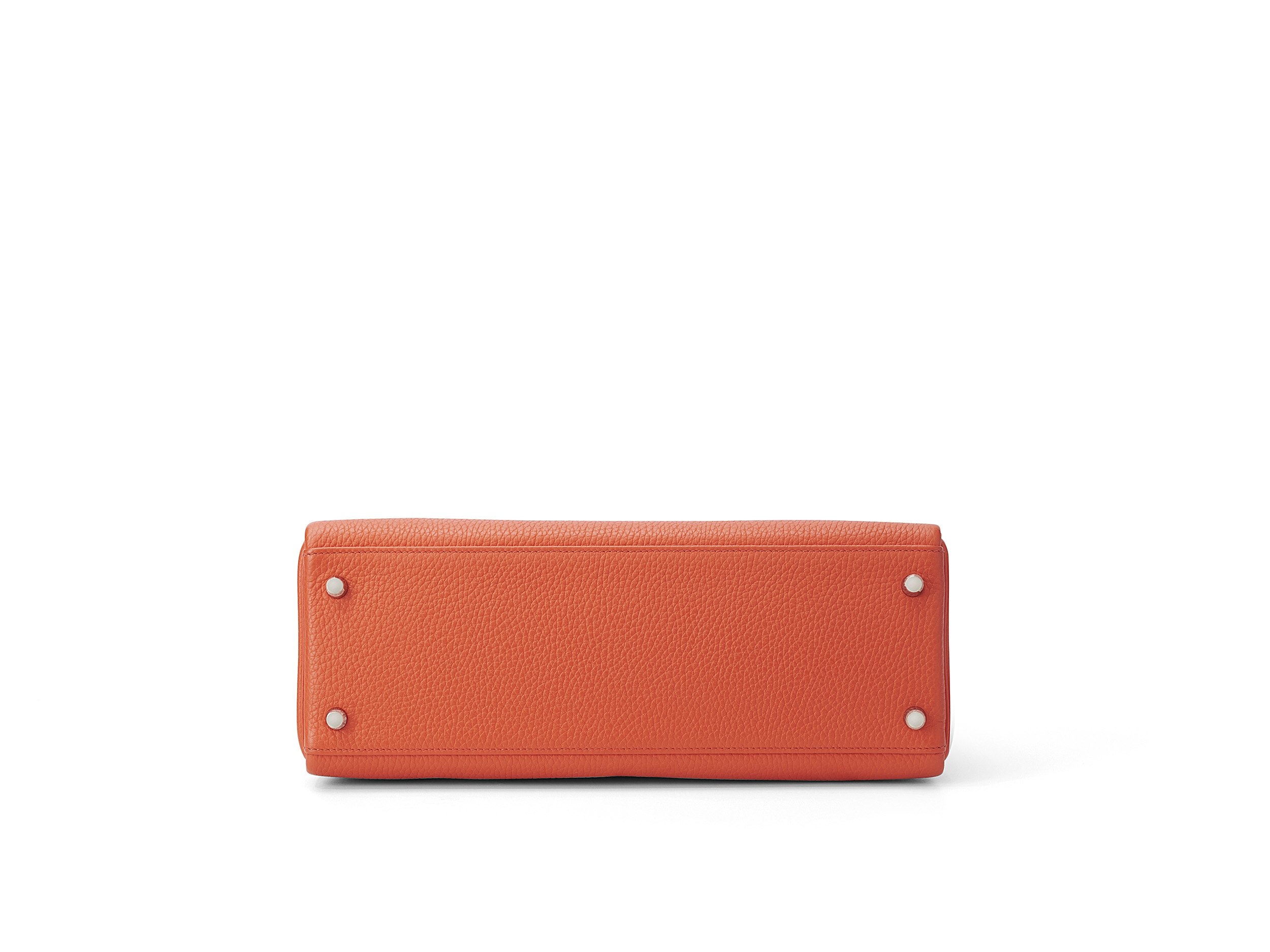 Kelly 32 Orange Poppy Taurillon Clemence Kelly 32 Orange Poppy Taurillon Clemence
