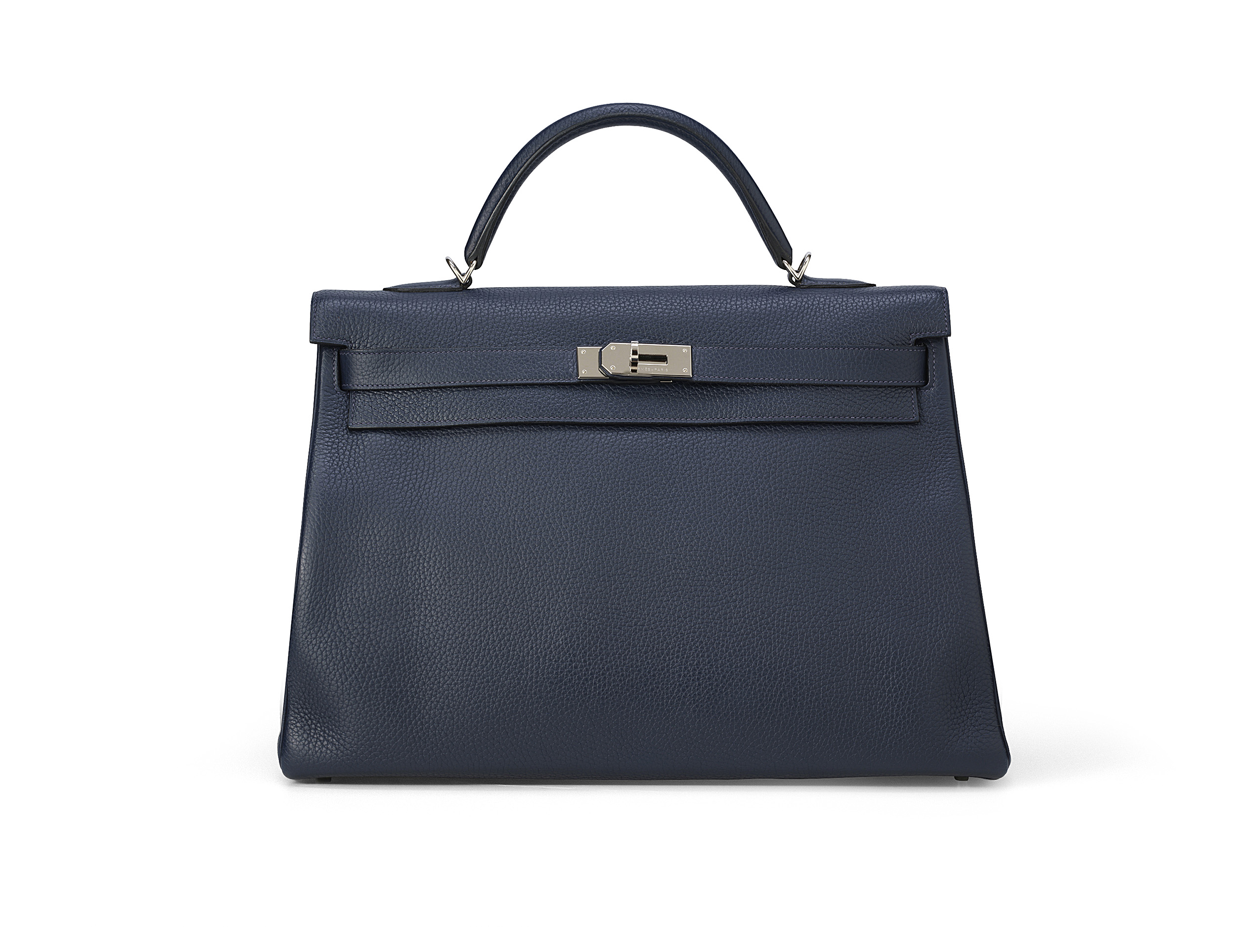 Kelly 40 Bleu Nuit HSS Taurillon Clemence 