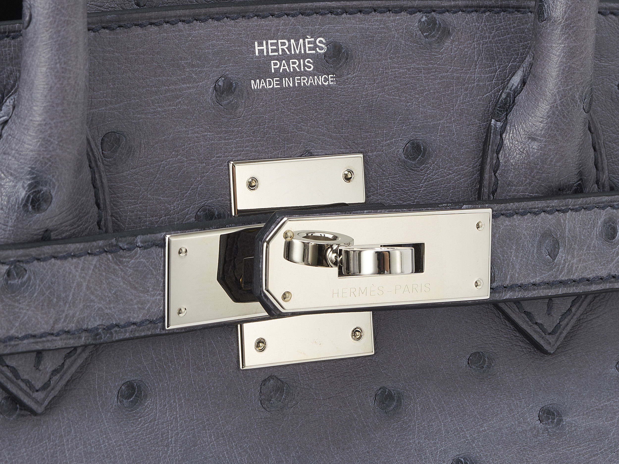 Birkin 30 Gris Agathe Ostrich Birkin 30 Gris Agathe Ostrich