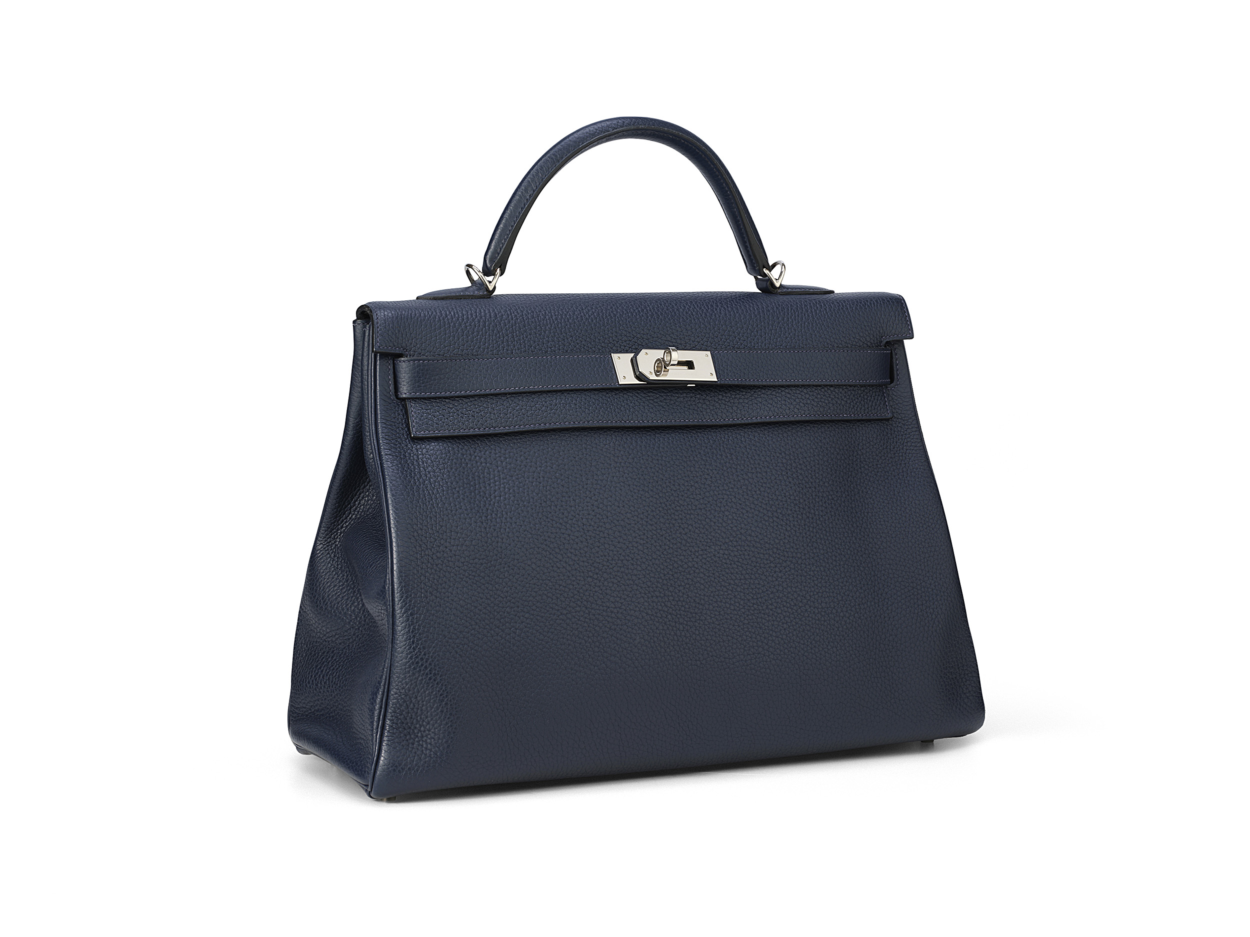 Kelly 40 Bleu Nuit HSS Taurillon Clemence Kelly 40 Bleu Nuit HSS Taurillon Clemence