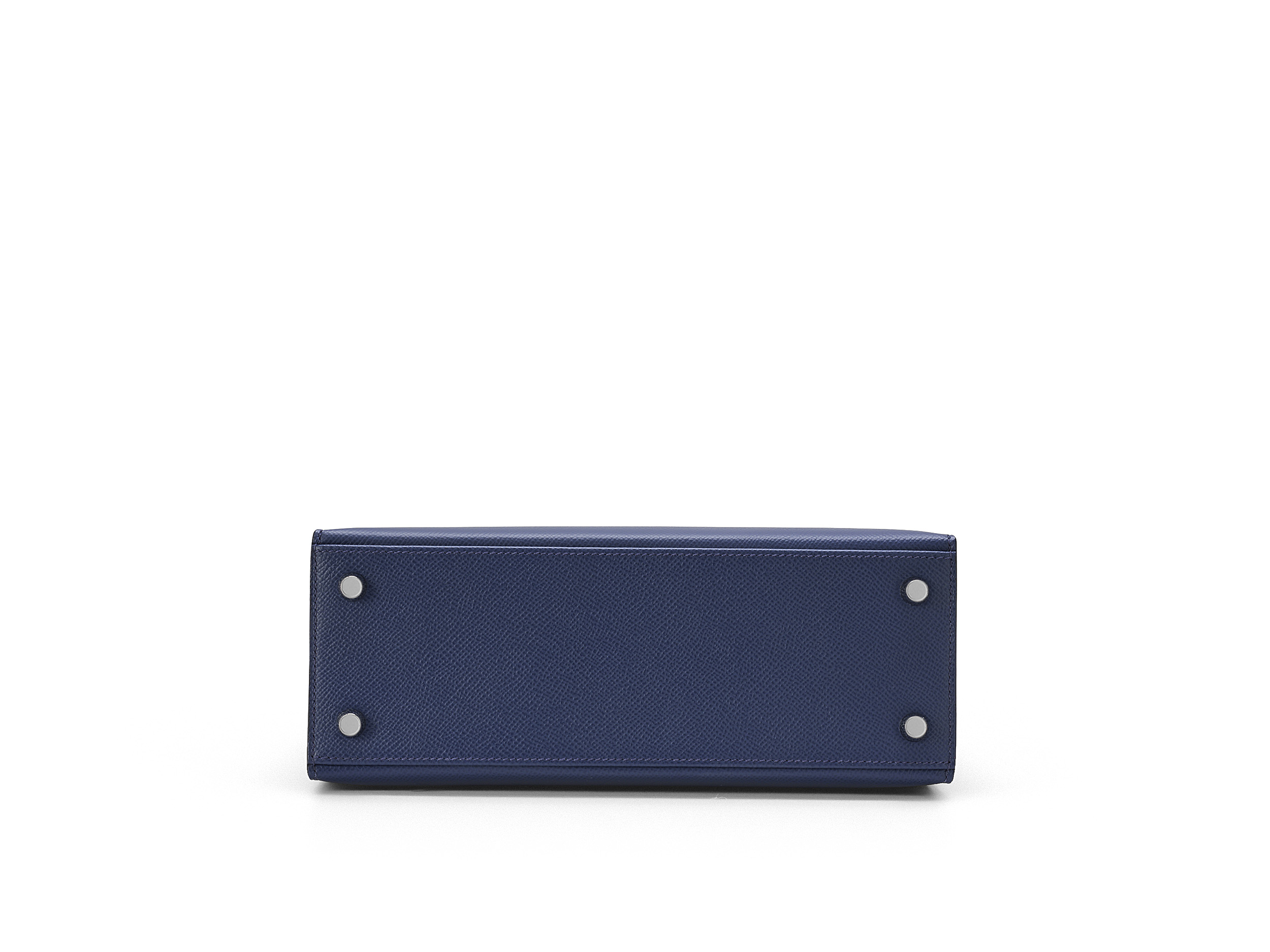 Kelly 25 Sellier Tri-Color Bleu Saphire Epsom Kelly 25 Sellier Tri-Color Bleu Saphire Epsom