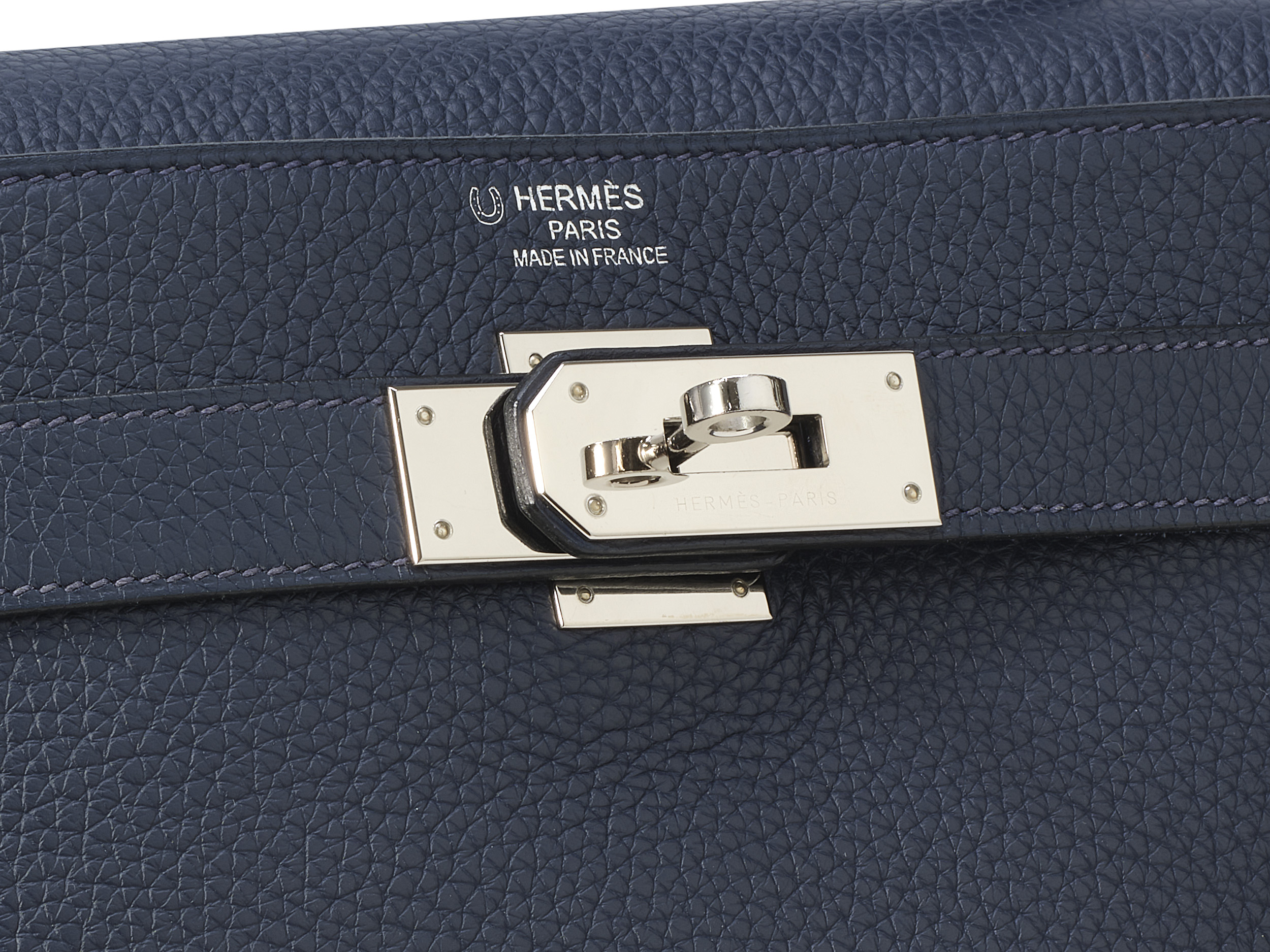 Kelly 40 Bleu Nuit HSS Taurillon Clemence Kelly 40 Bleu Nuit HSS Taurillon Clemence