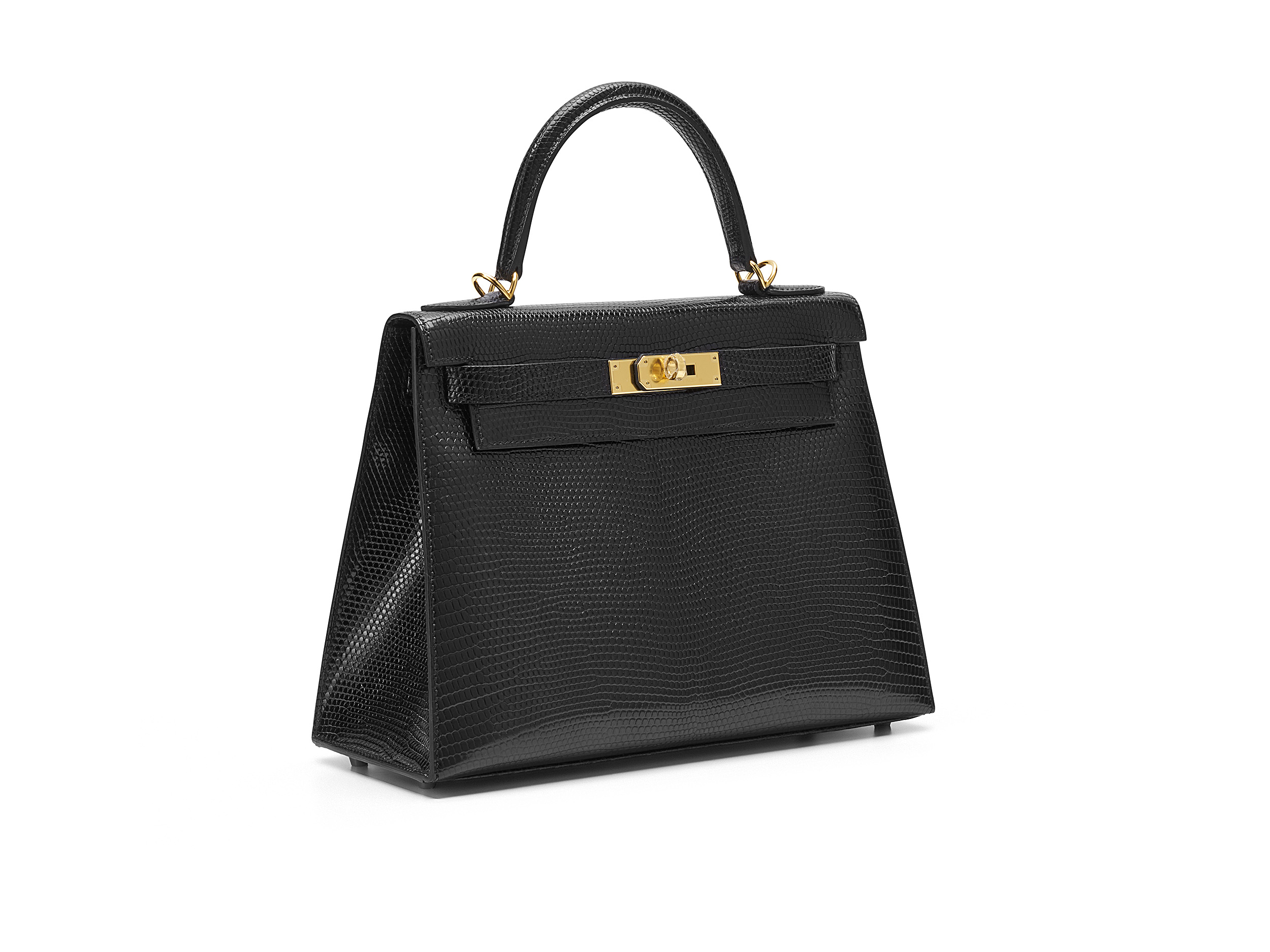 Kelly 28 Noir Lizard Kelly 28 Noir Lizard