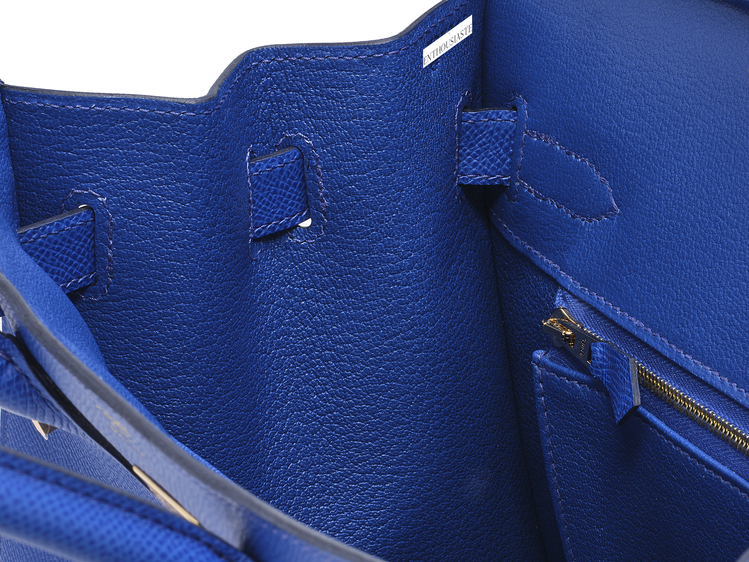 Birkin 30 Sellier Bleu Royal Epsom 