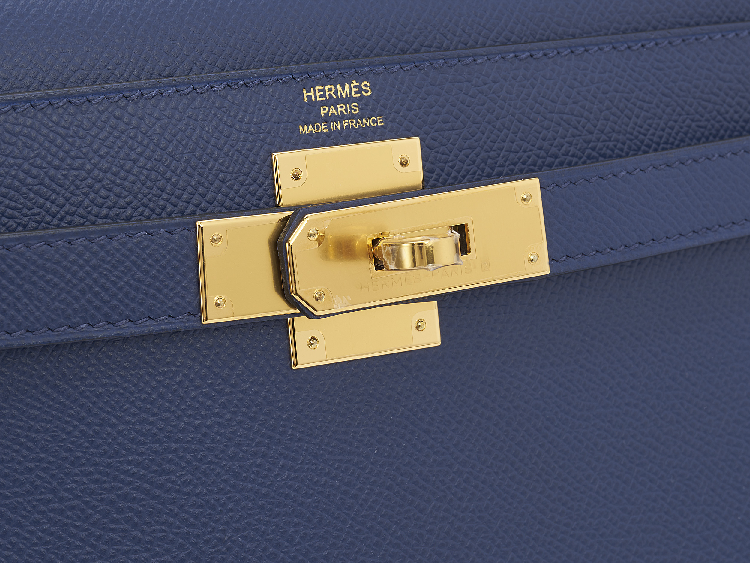 Kelly 28 Sellier Bleu Saphire Epsom Kelly 28 Sellier Bleu Saphire Epsom