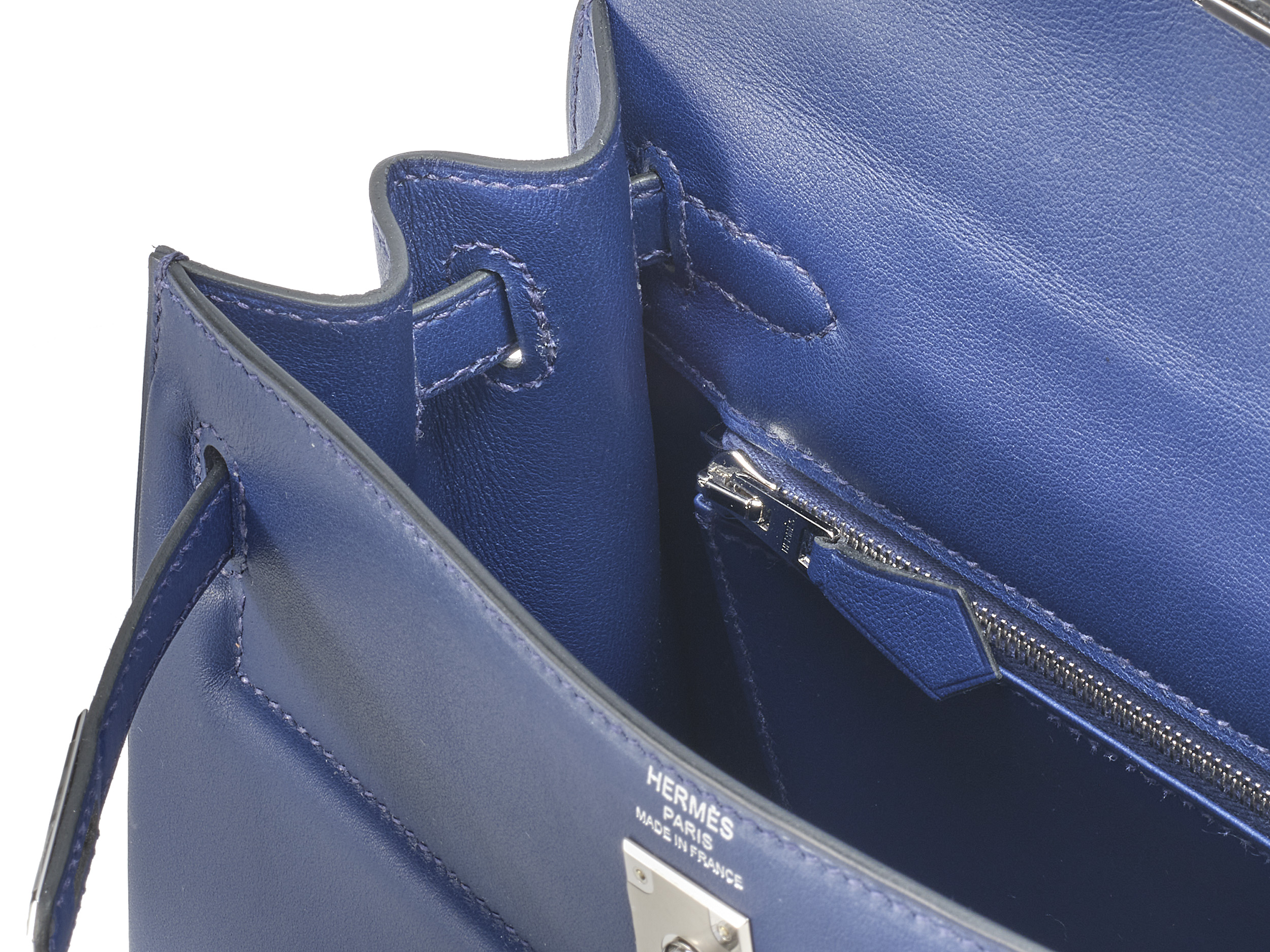 Kelly 25 Padded Bleu Saphire Swift Kelly 25 Padded Bleu Saphire Swift