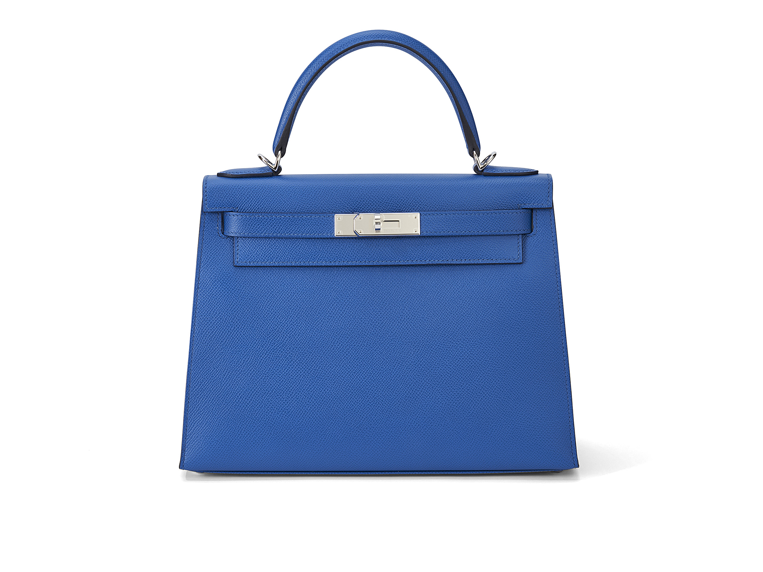 Kelly 28 Sellier Bleu France Epsom  