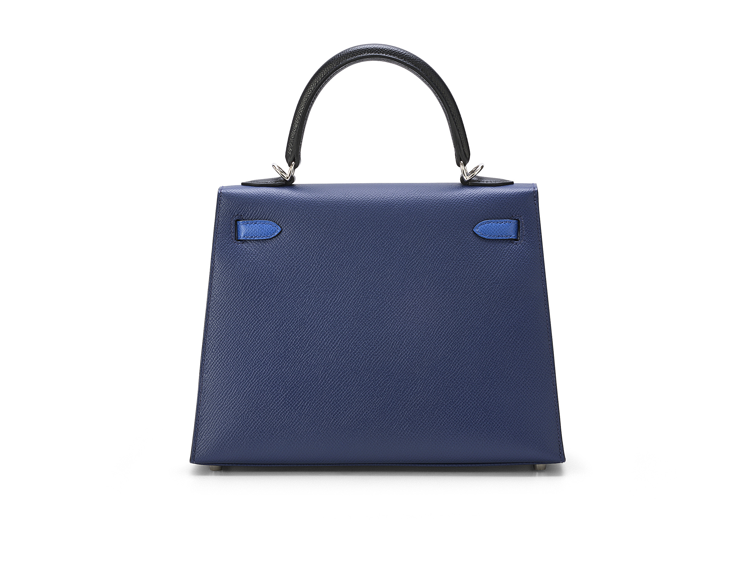 Kelly 25 Sellier Tri-Color Bleu Saphire Epsom Kelly 25 Sellier Tri-Color Bleu Saphire Epsom