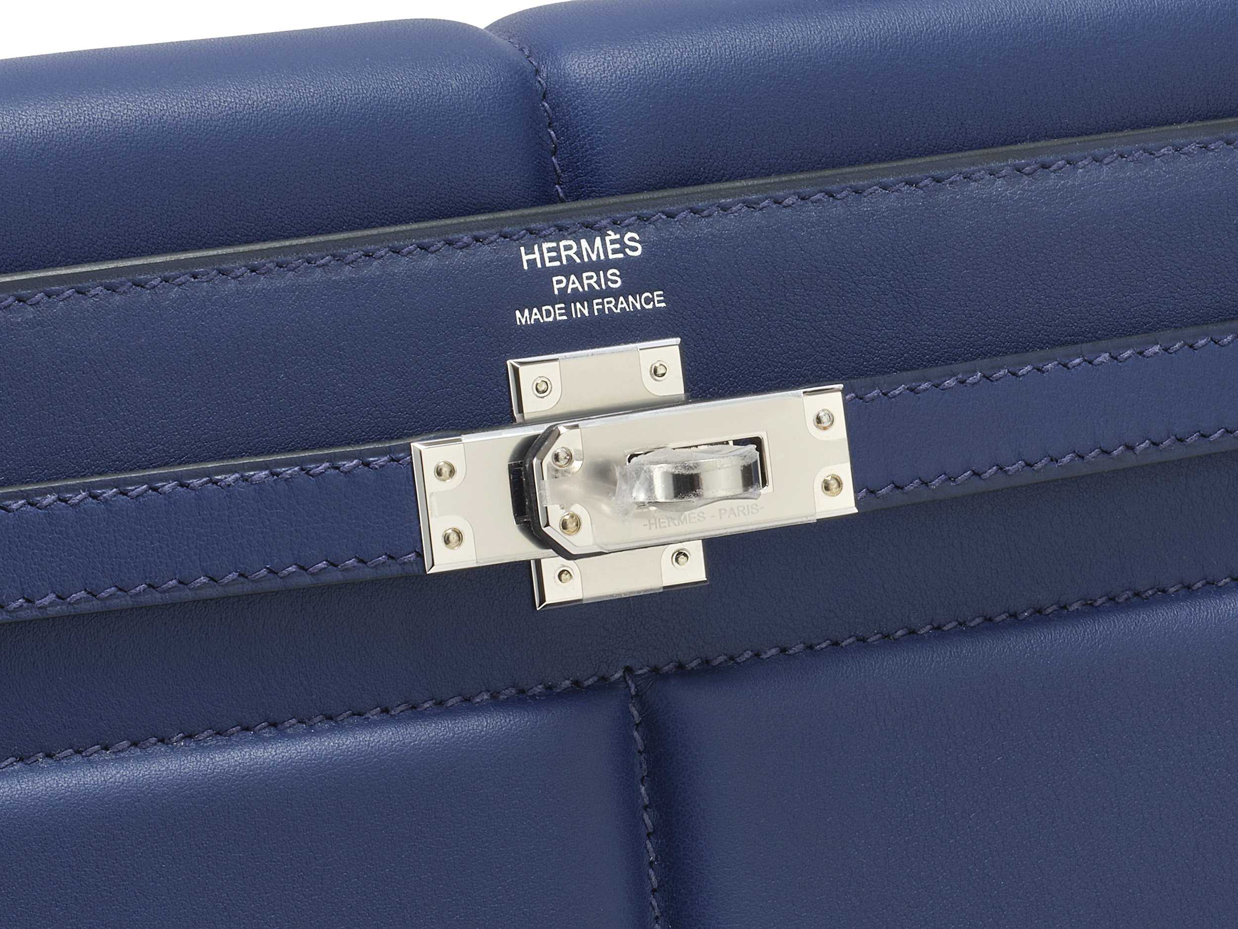Kelly 25 Padded Bleu Saphire Swift Kelly 25 Padded Bleu Saphire Swift