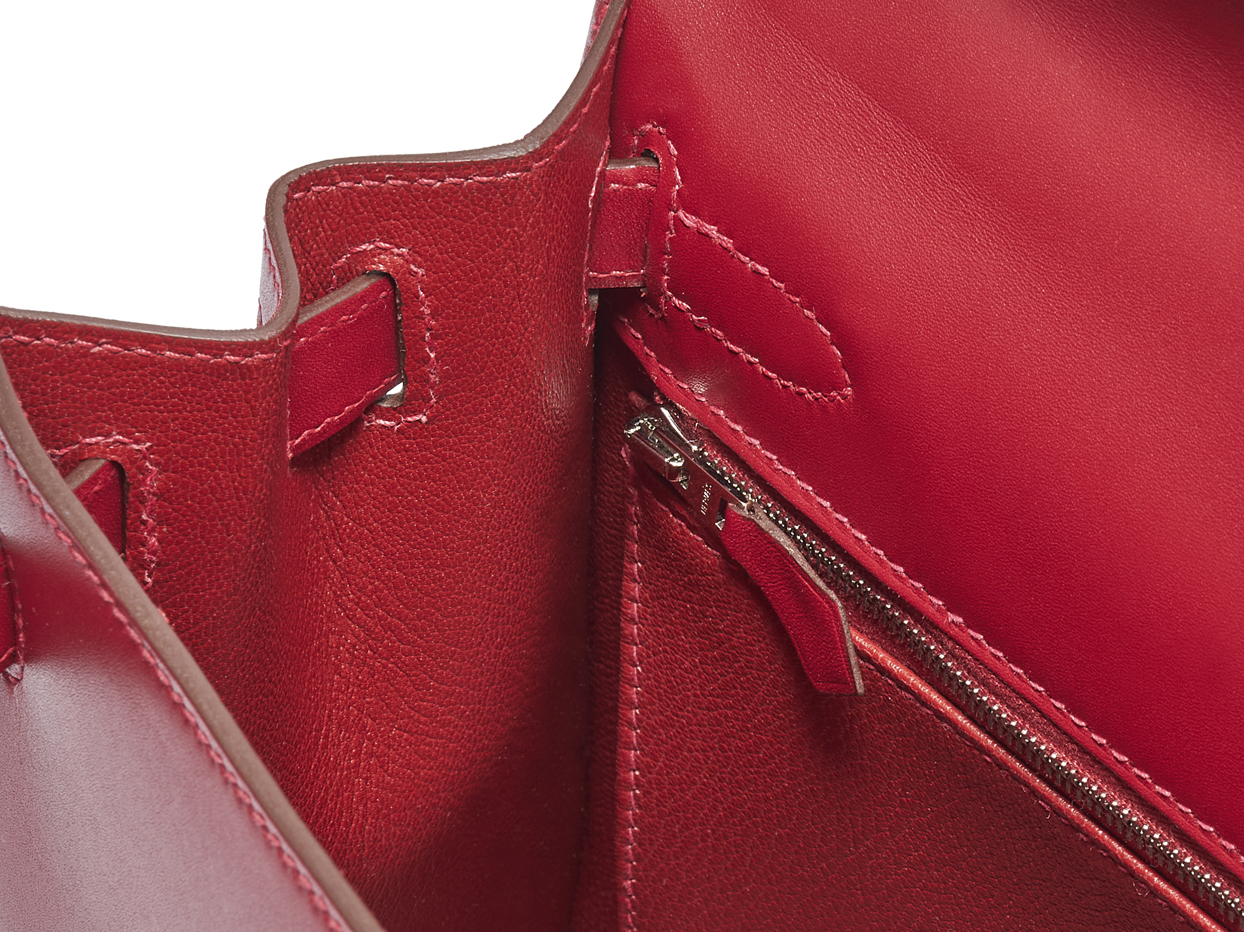 Kelly 28 Rouge Vif Tadelakt Kelly 28 Rouge Vif Tadelakt