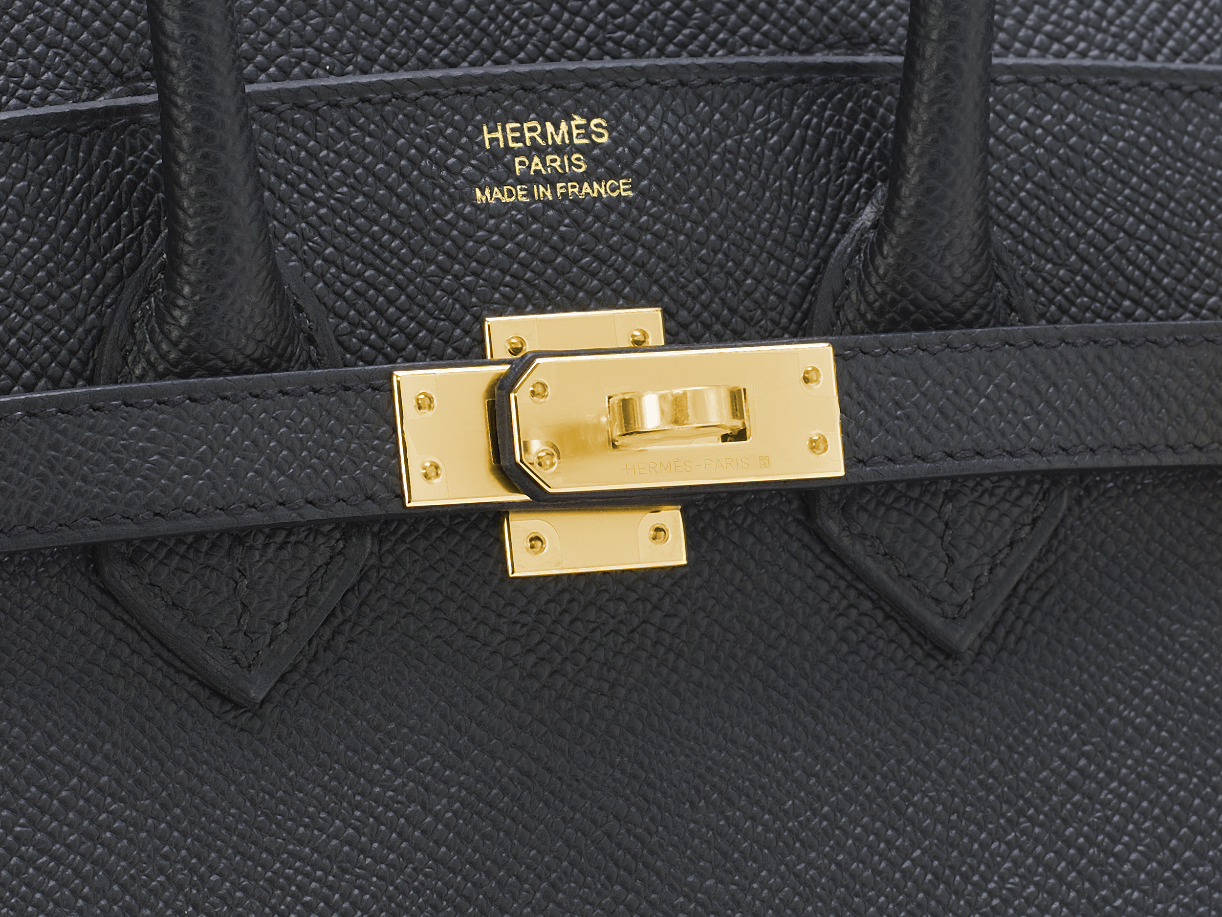 Birkin 25 Sellier Noir Epsom  