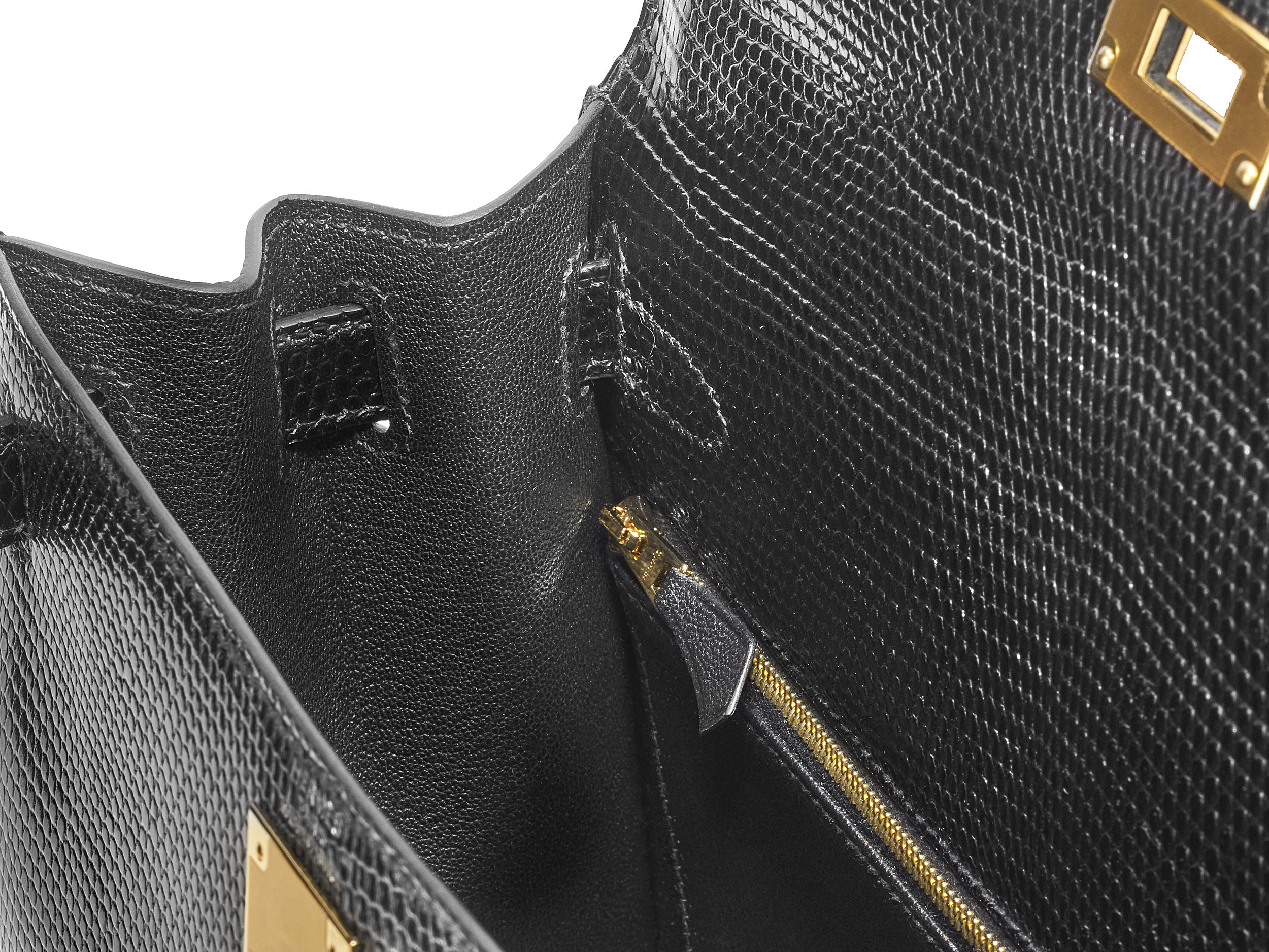 Kelly 28 Noir Lizard Kelly 28 Noir Lizard