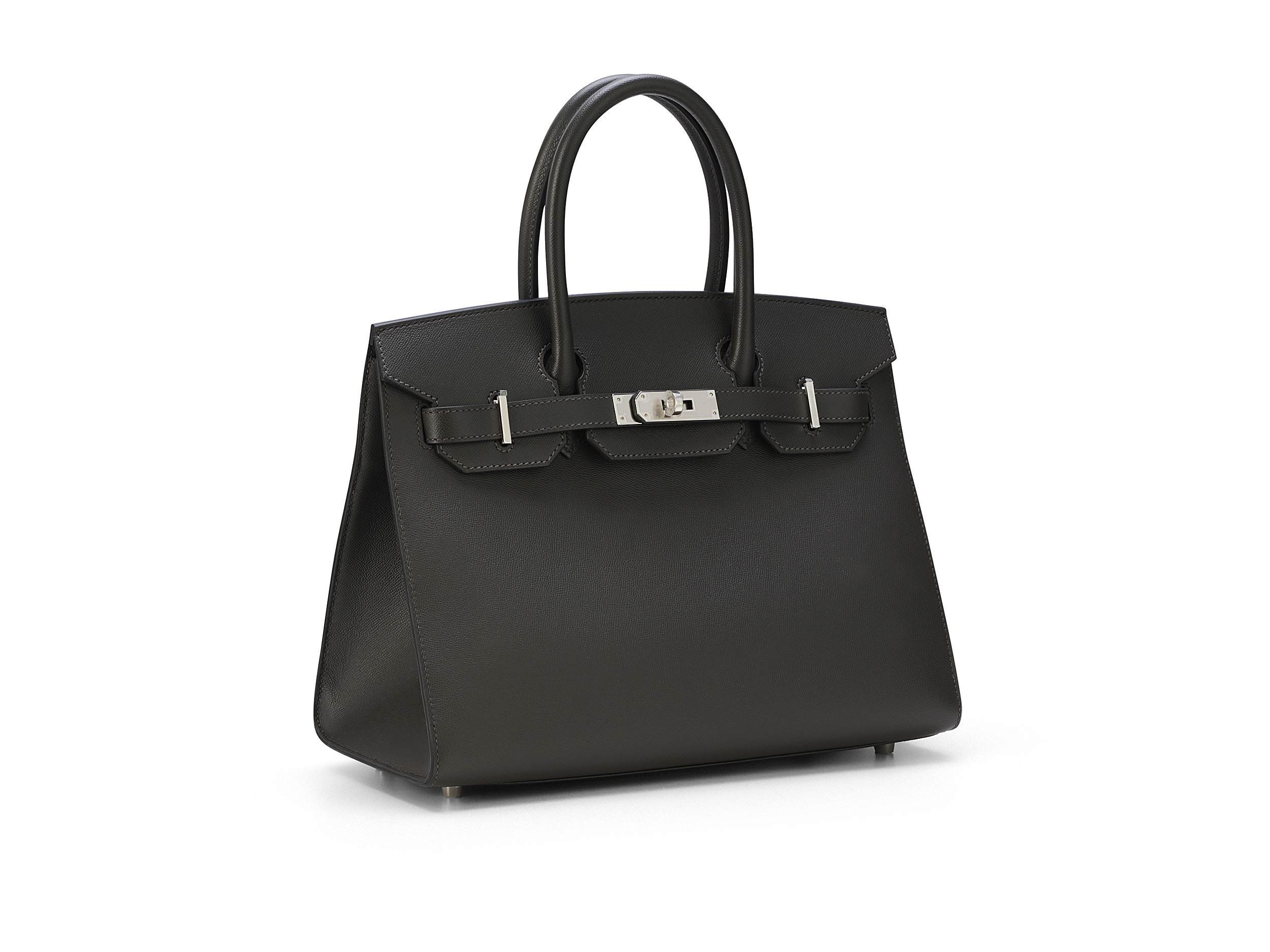 Birkin 30 Sellier Graphite Veau Madame