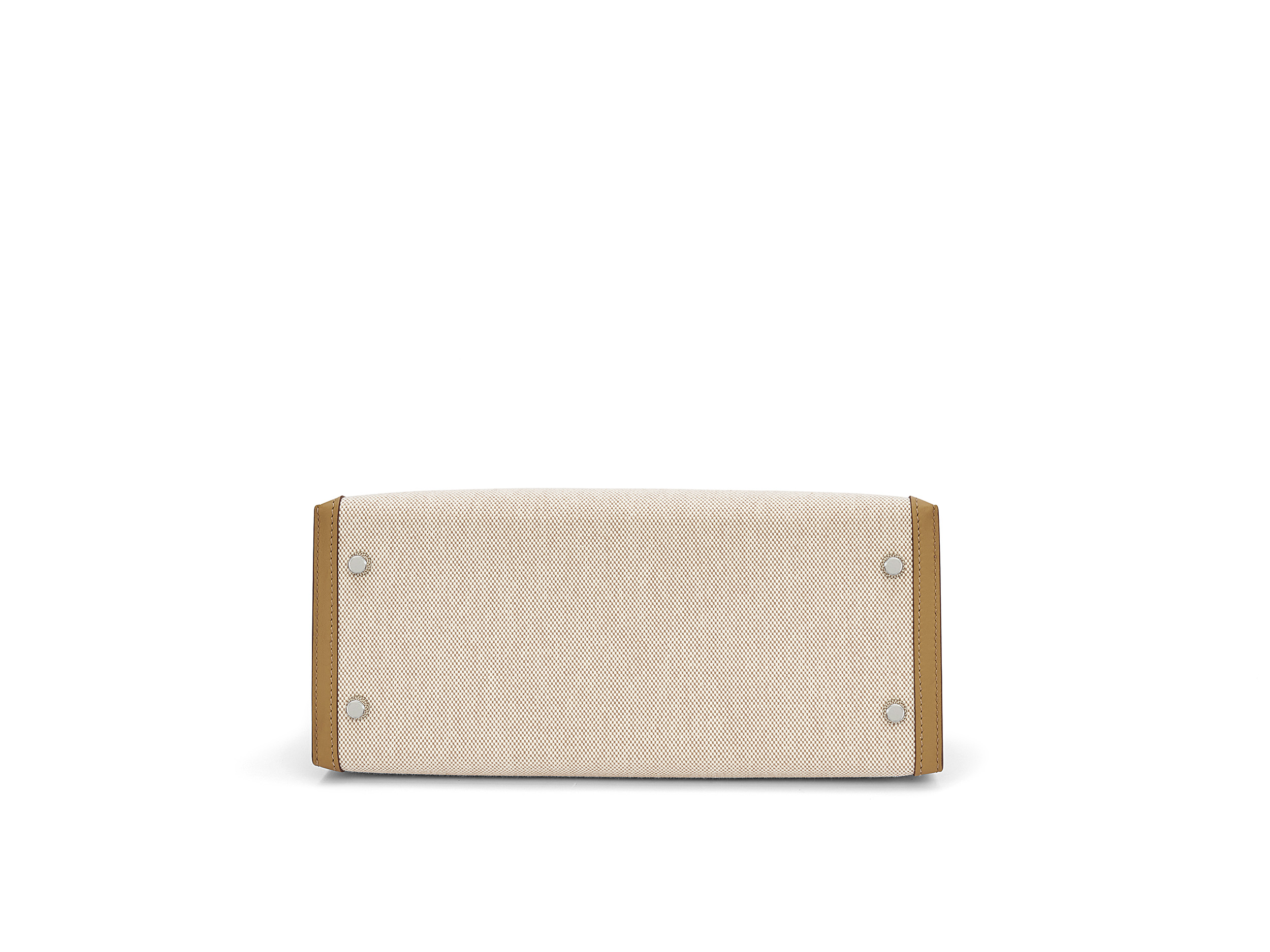 Kelly 28 Sellier Ecru/Beige Toile Swift Kelly 28 Sellier Ecru/Beige Toile Swift