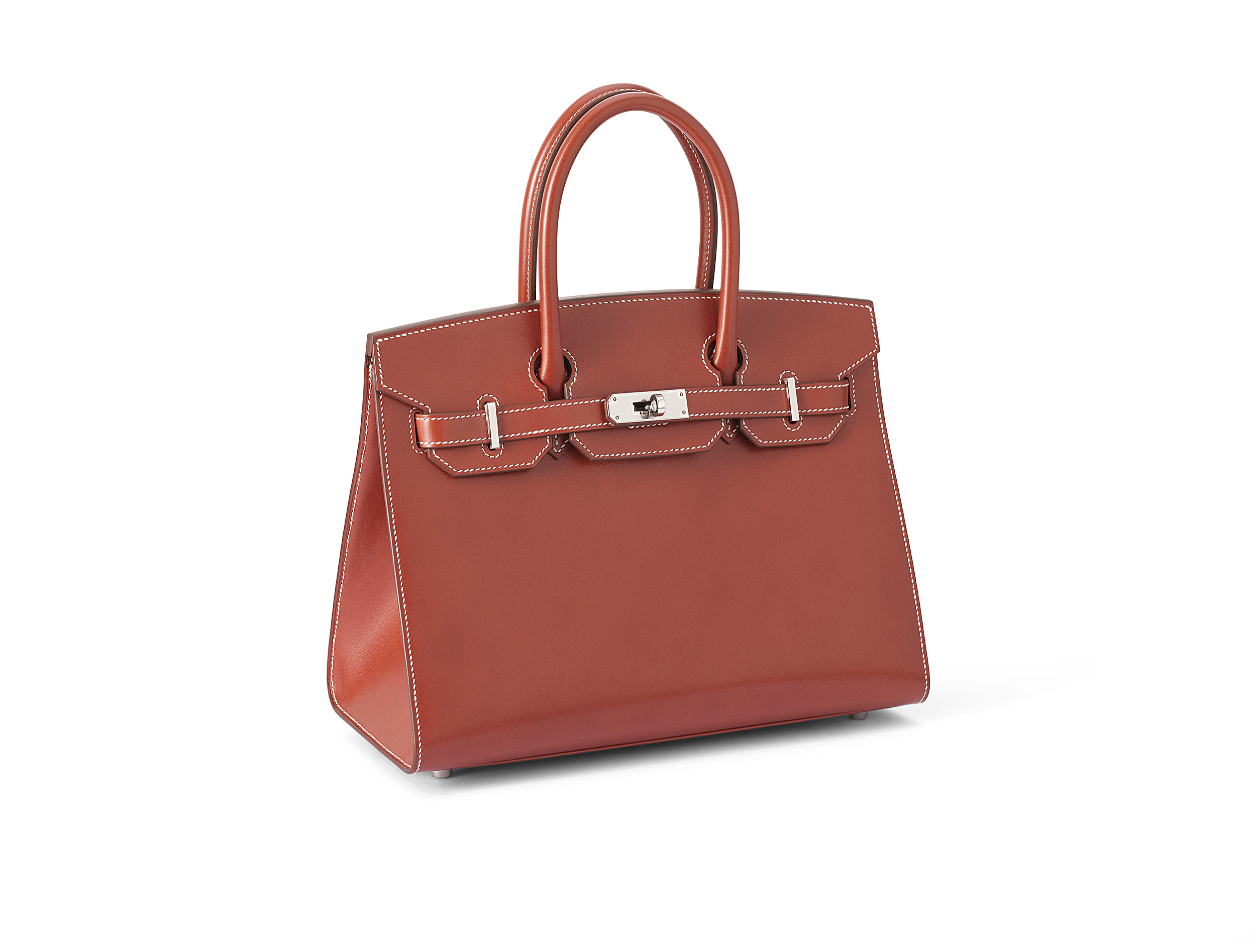 Birkin 30 Sellier Brique Boxcalf 