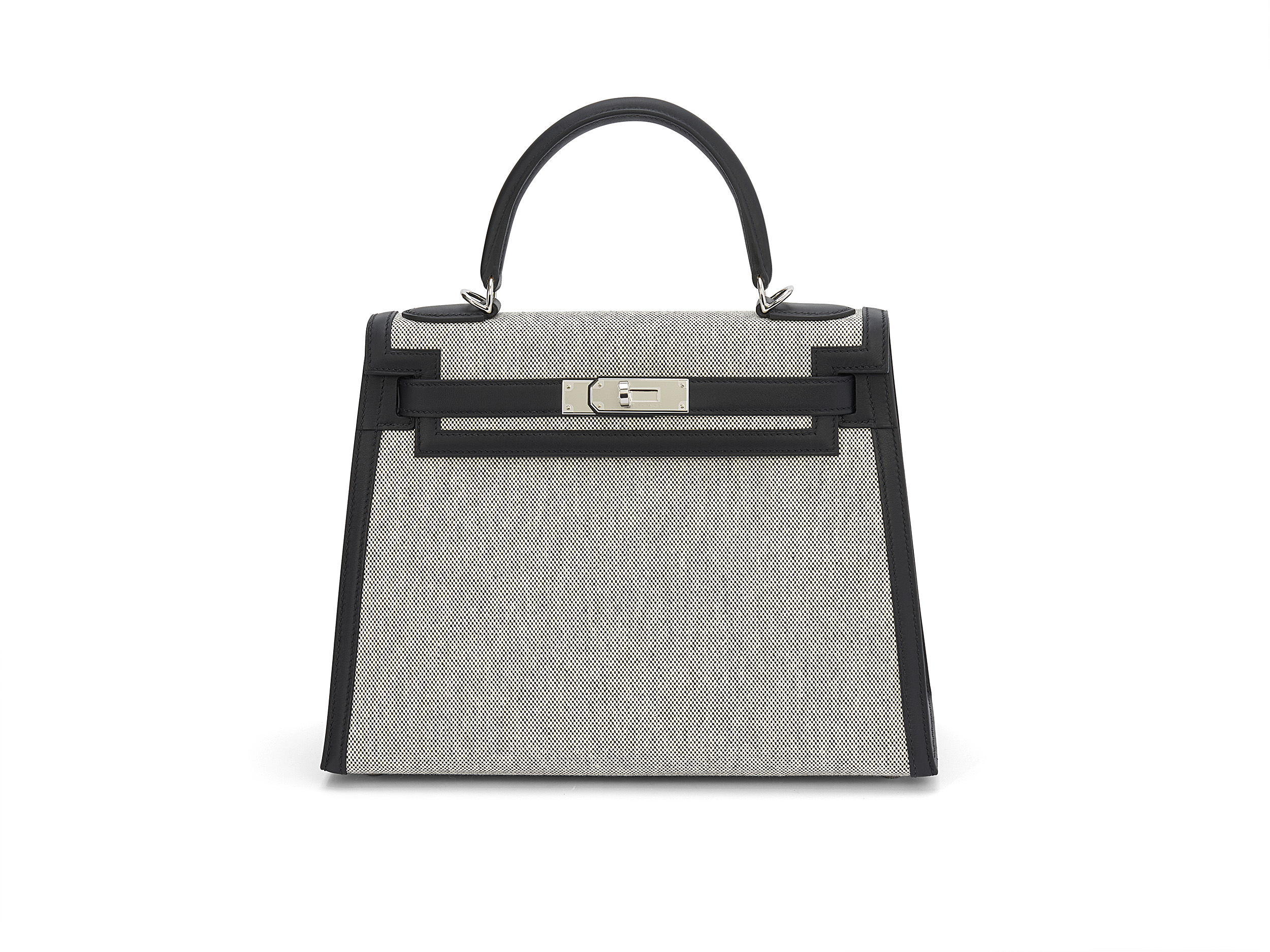 Kelly 28 Noir Toile Swift Kelly 28 Noir Toile Swift