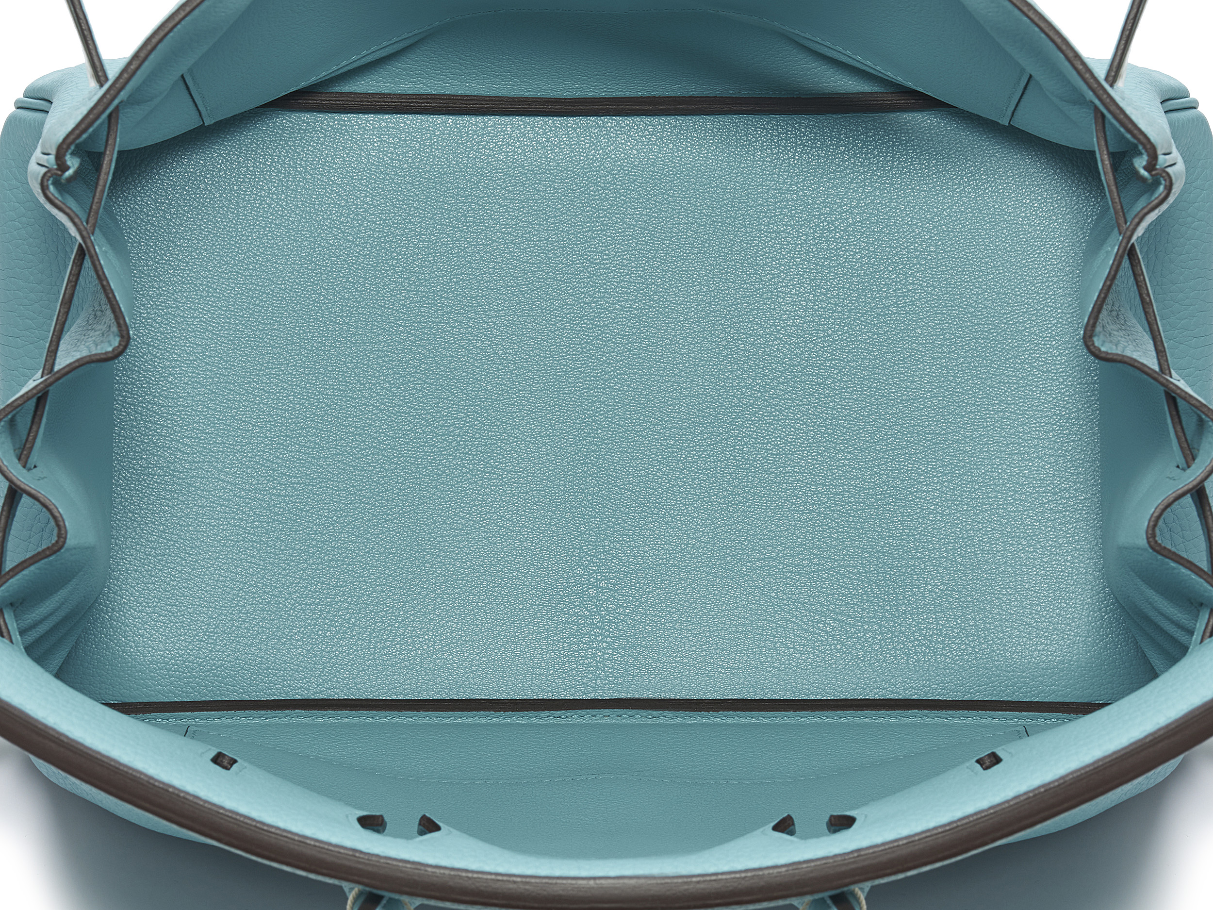 Birkin 35 Bleu Atoll Taurillon Clemence
