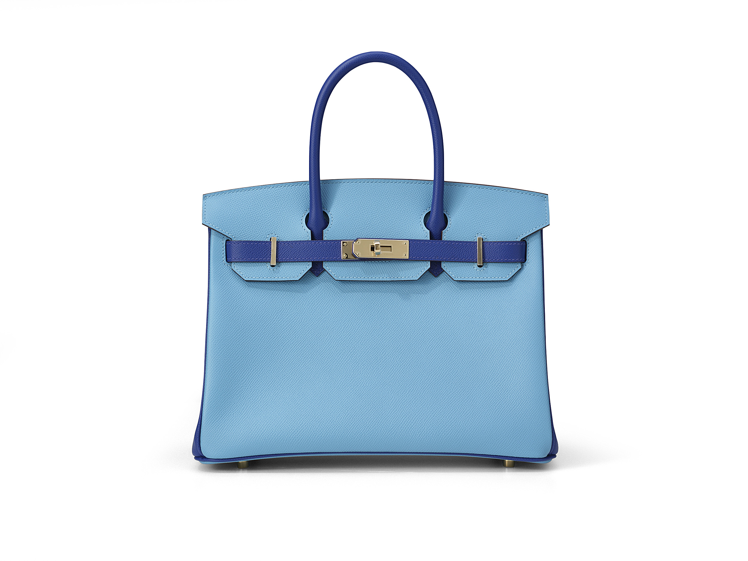 Birkin 30 Bleu Electric/Celeste HSS Epsom 