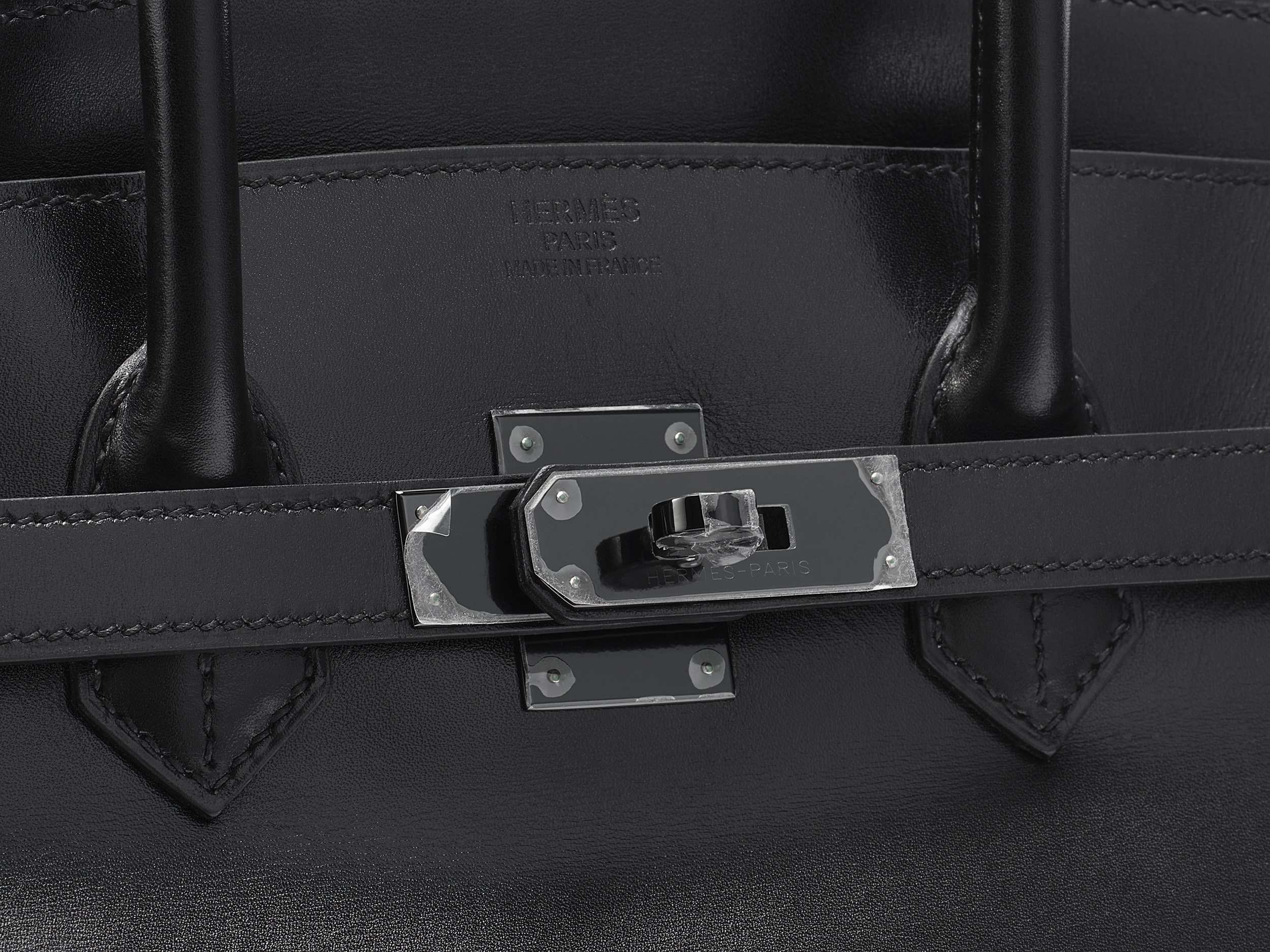 Birkin 35 So Black Boxcalf