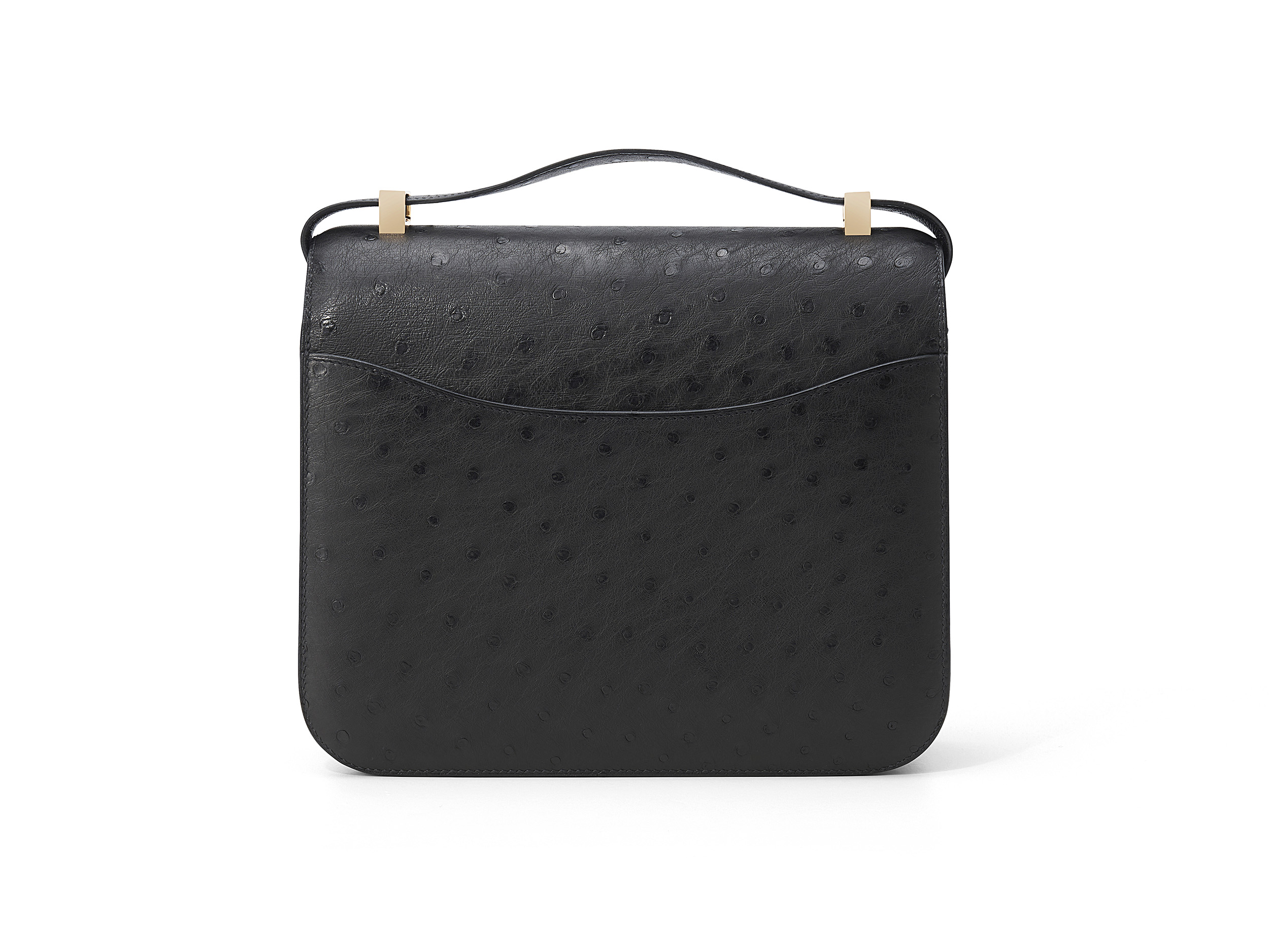Constance 24 Noir Ostrich Constance 24 Noir Ostrich
