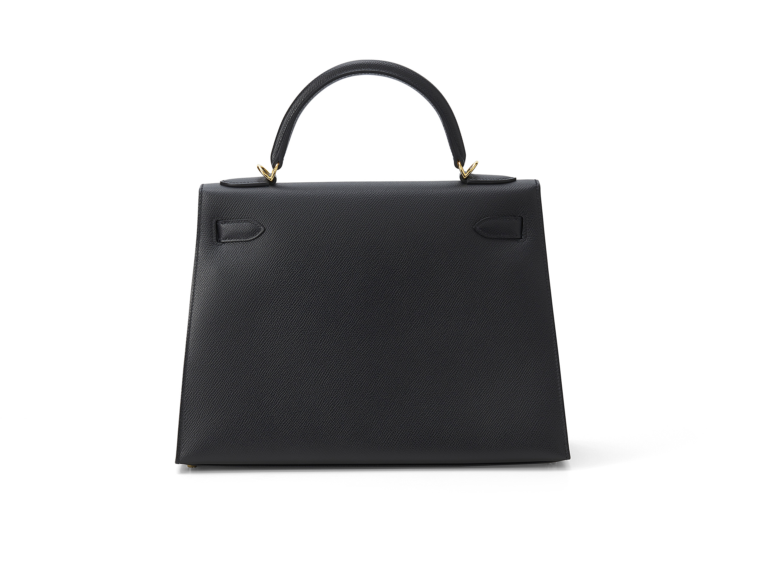 Kelly 32 Sellier Noir Epsom 
