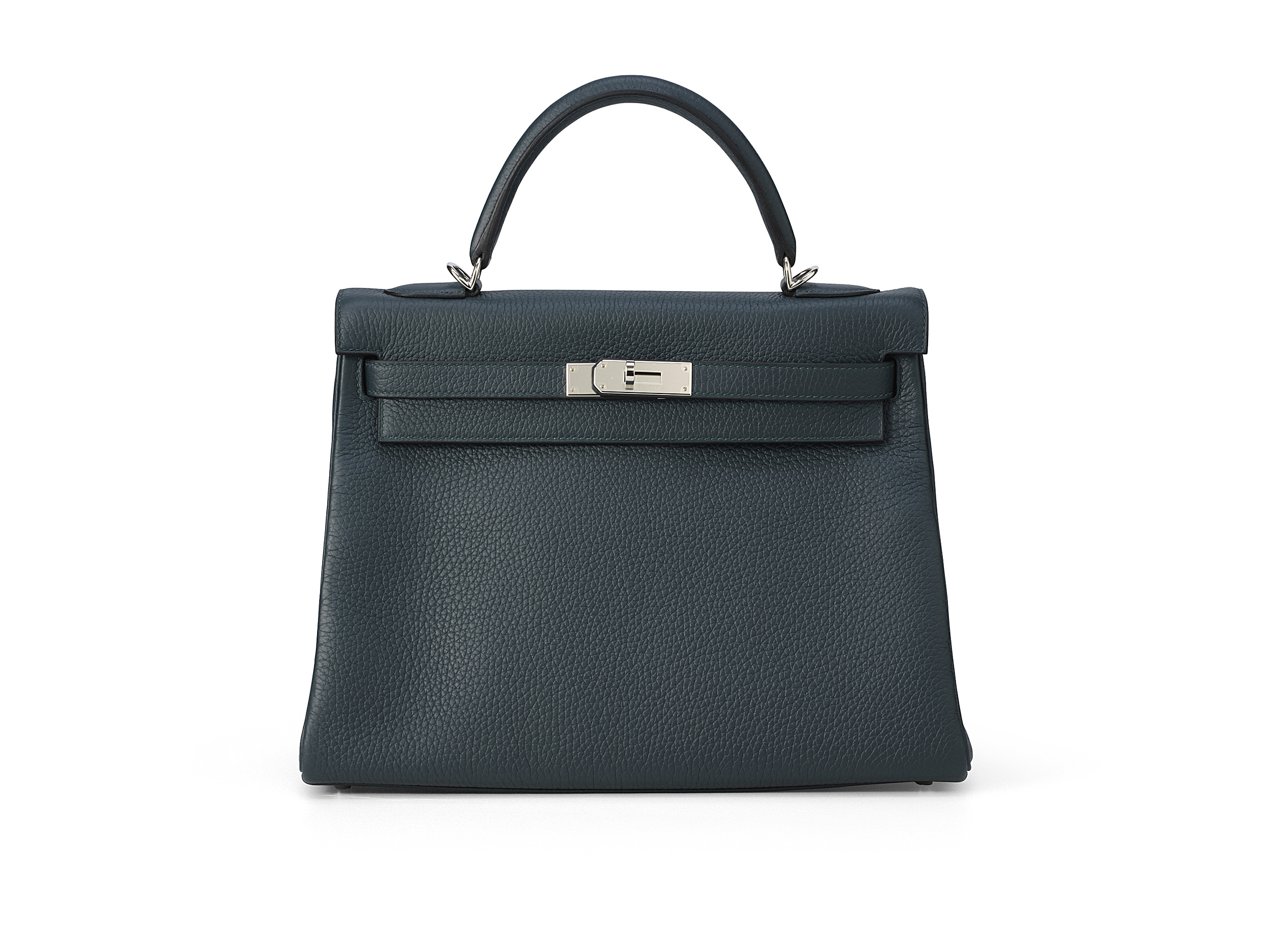 Kelly 32 Vert Cypress Taurillon Clemence