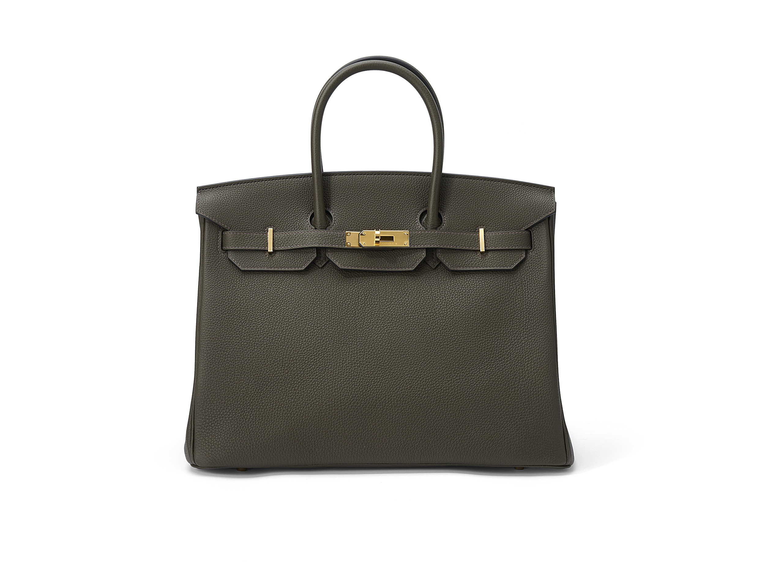 Birkin 35 Vert De Gris Togo