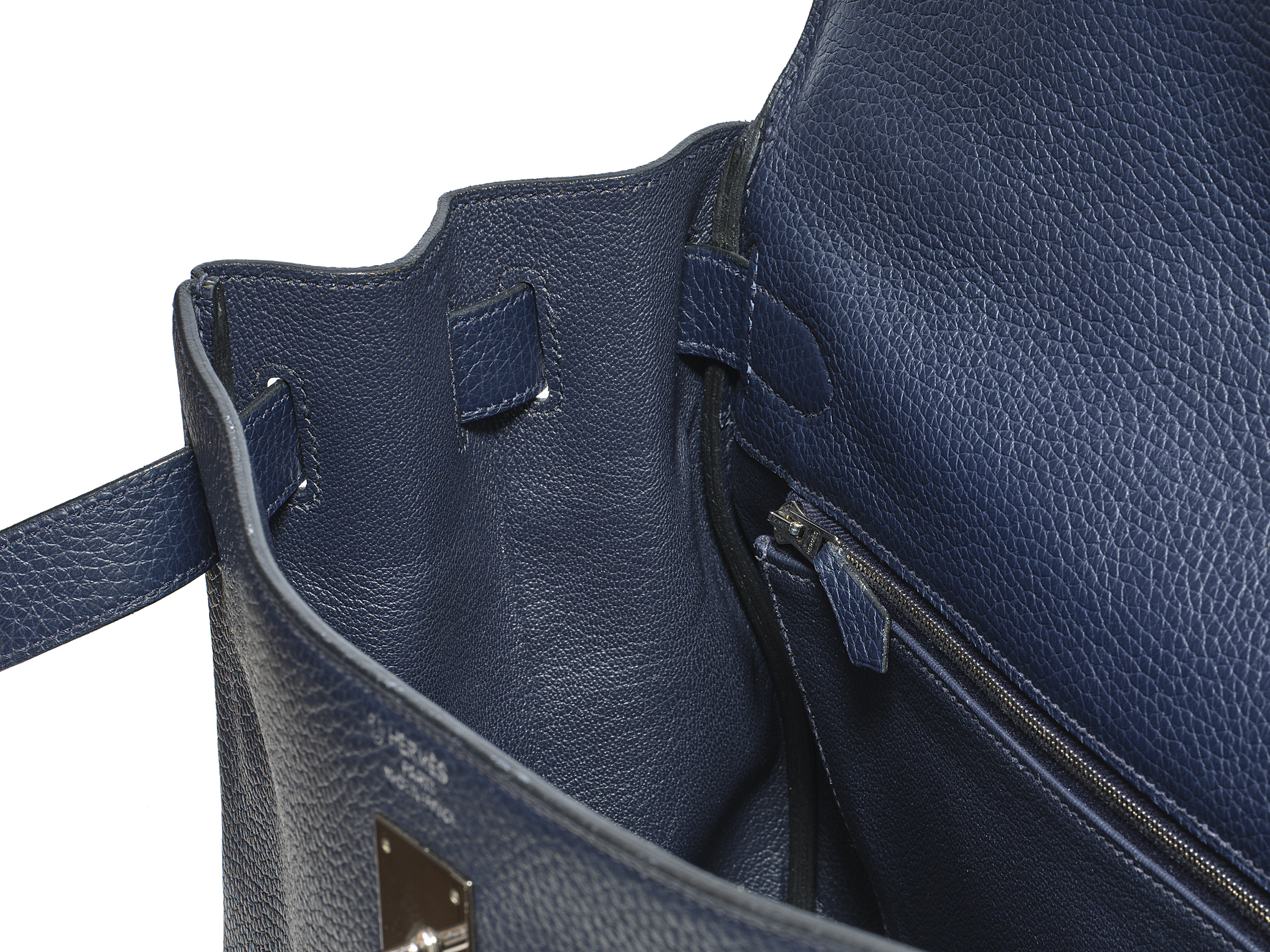 Kelly 40 Bleu Nuit HSS Taurillon Clemence Kelly 40 Bleu Nuit HSS Taurillon Clemence