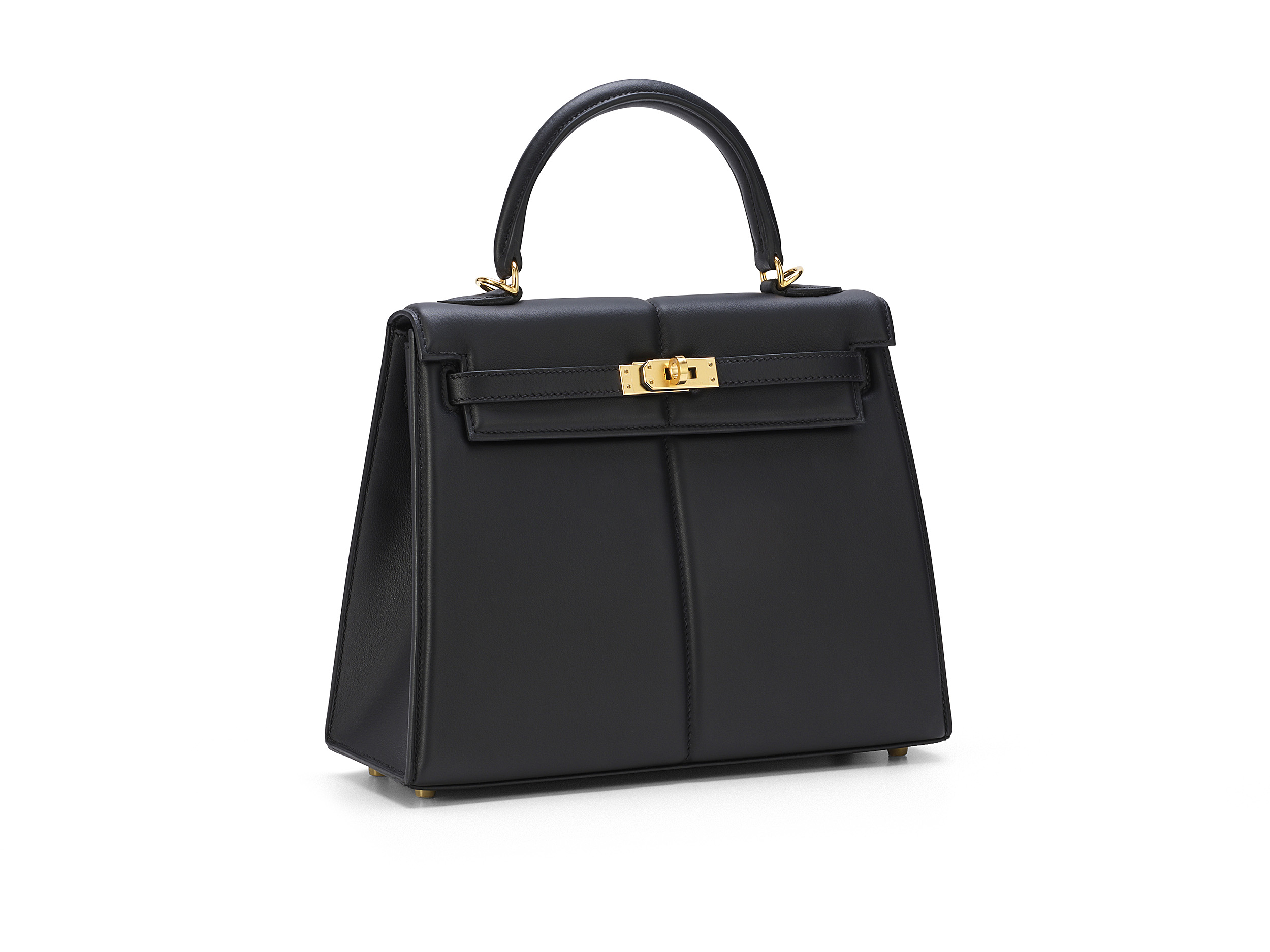 Kelly 25 Padded Noir Swift Kelly 25 Padded Noir Swift