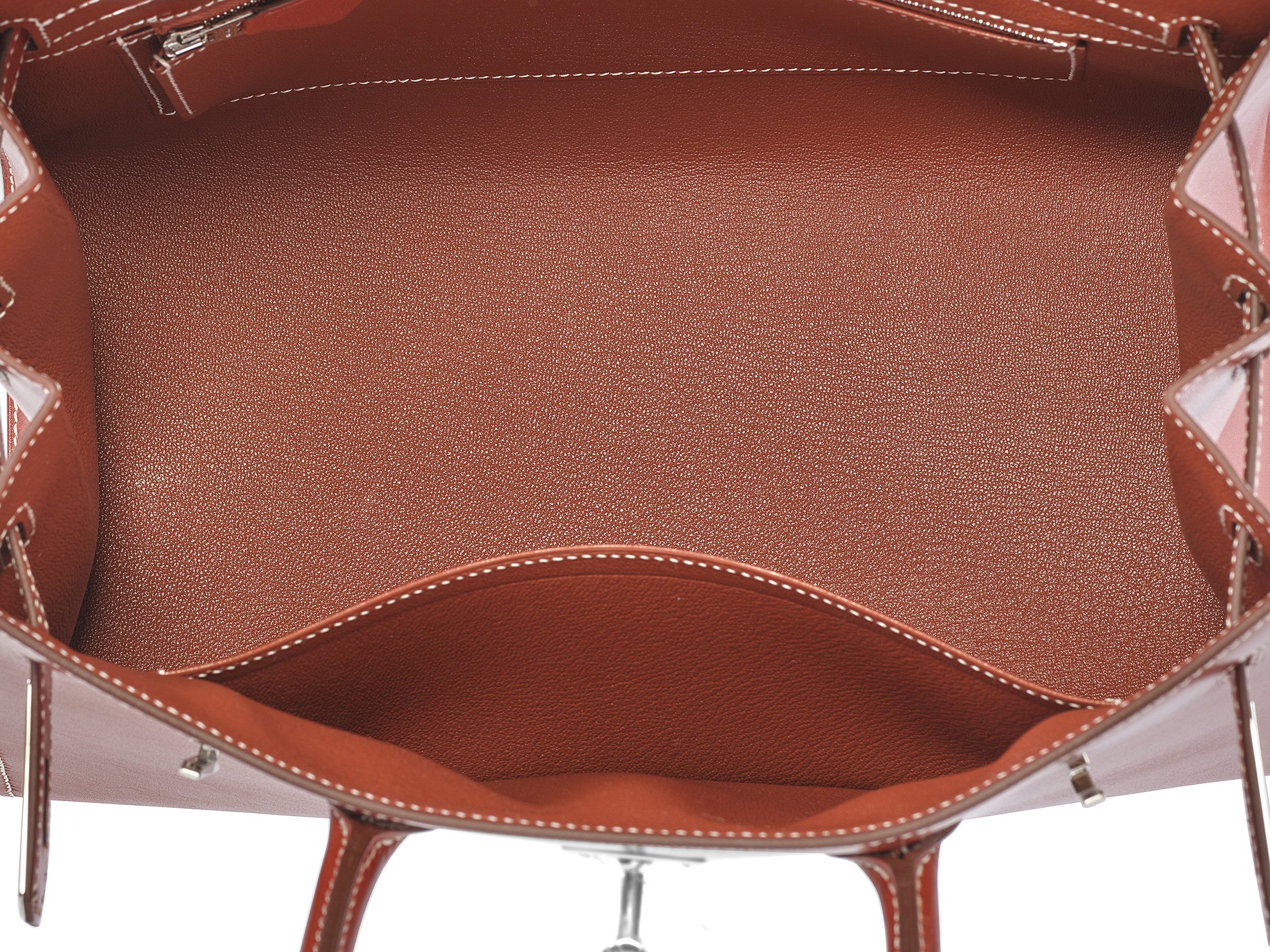 Birkin 30 Sellier Brique Boxcalf 