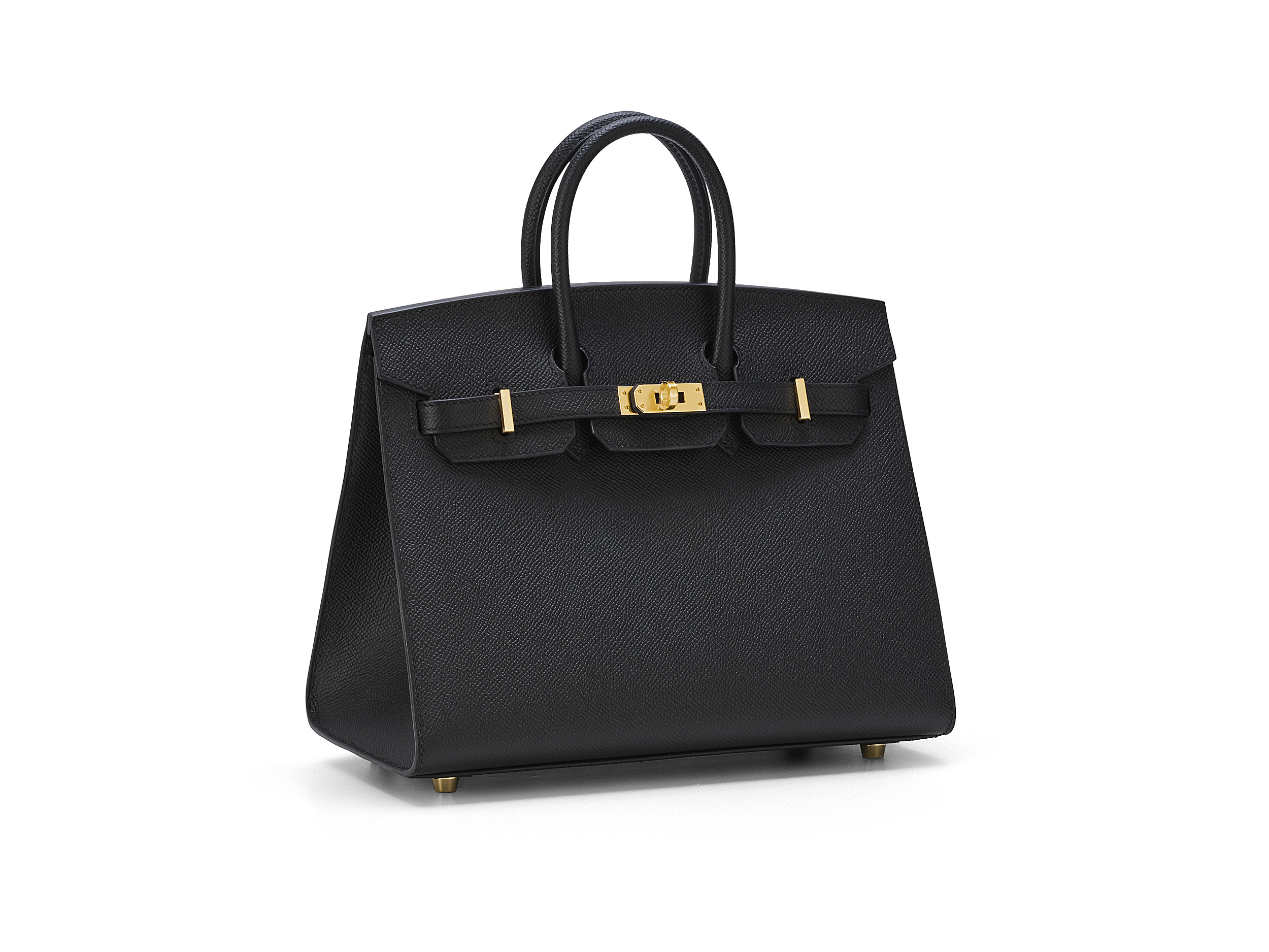 Birkin 25 Sellier Noir Epsom  