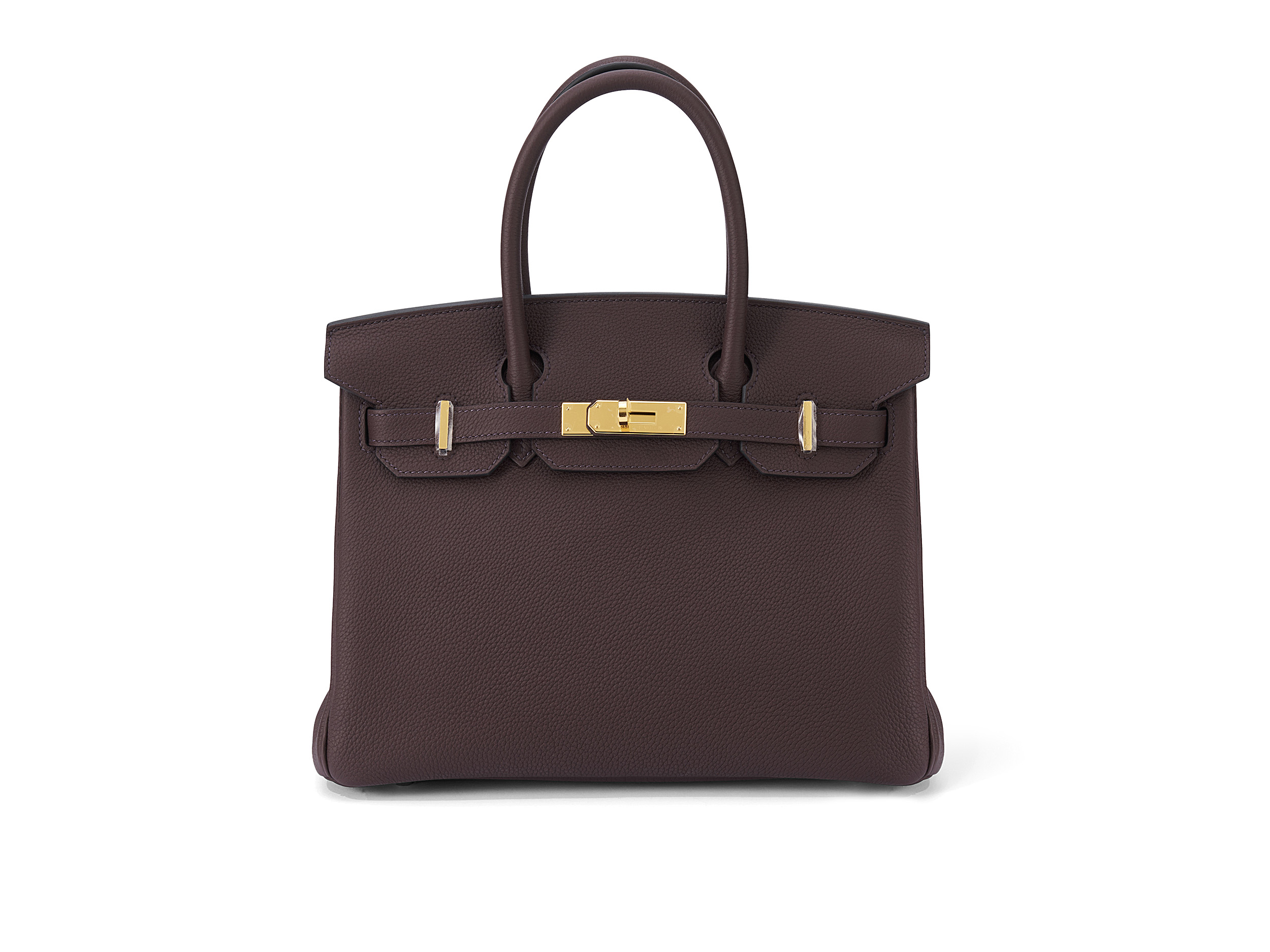 Hermes Birkin 30 Rouge Sellier Togo Gold Hardware