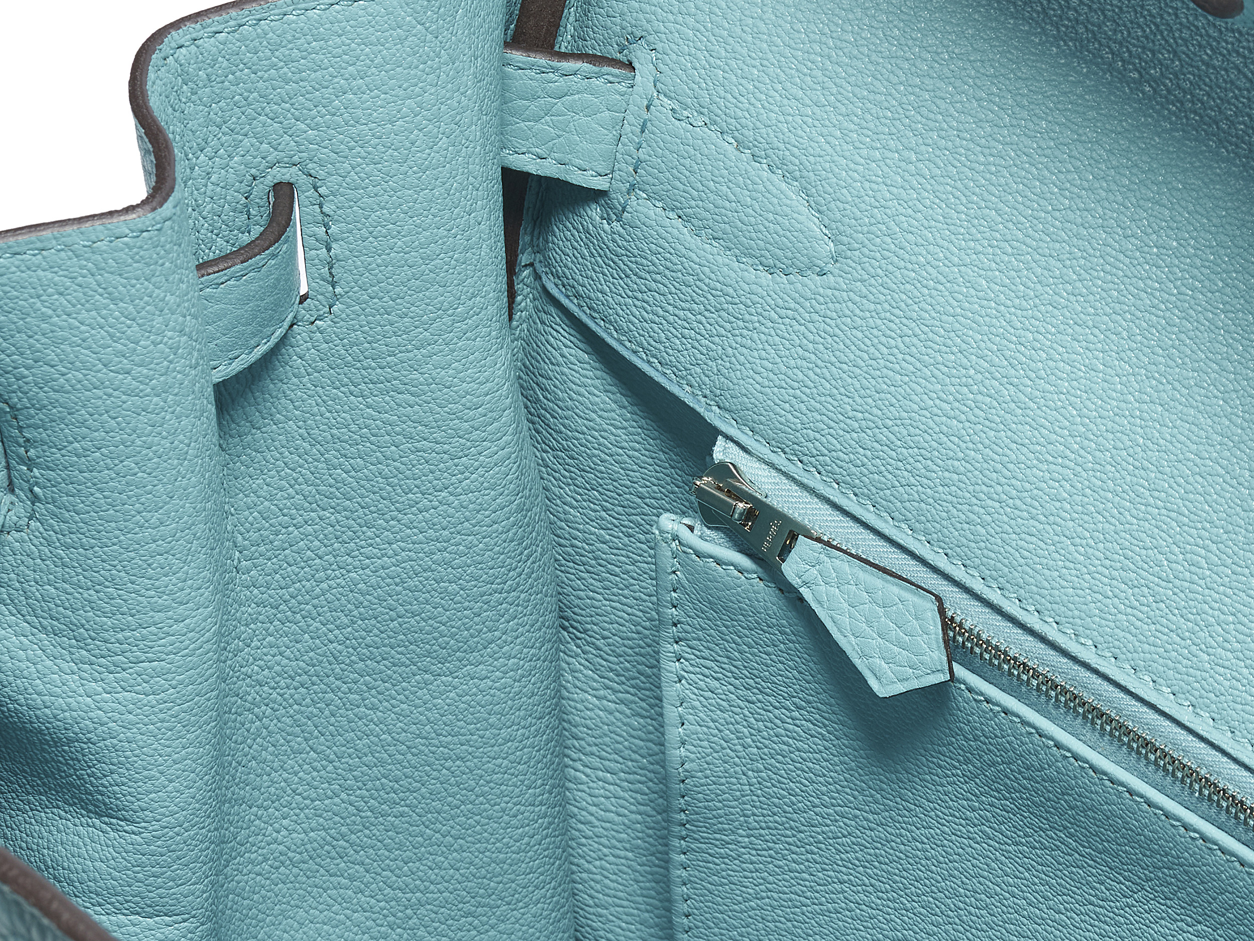 Birkin 35 Bleu Atoll Taurillon Clemence