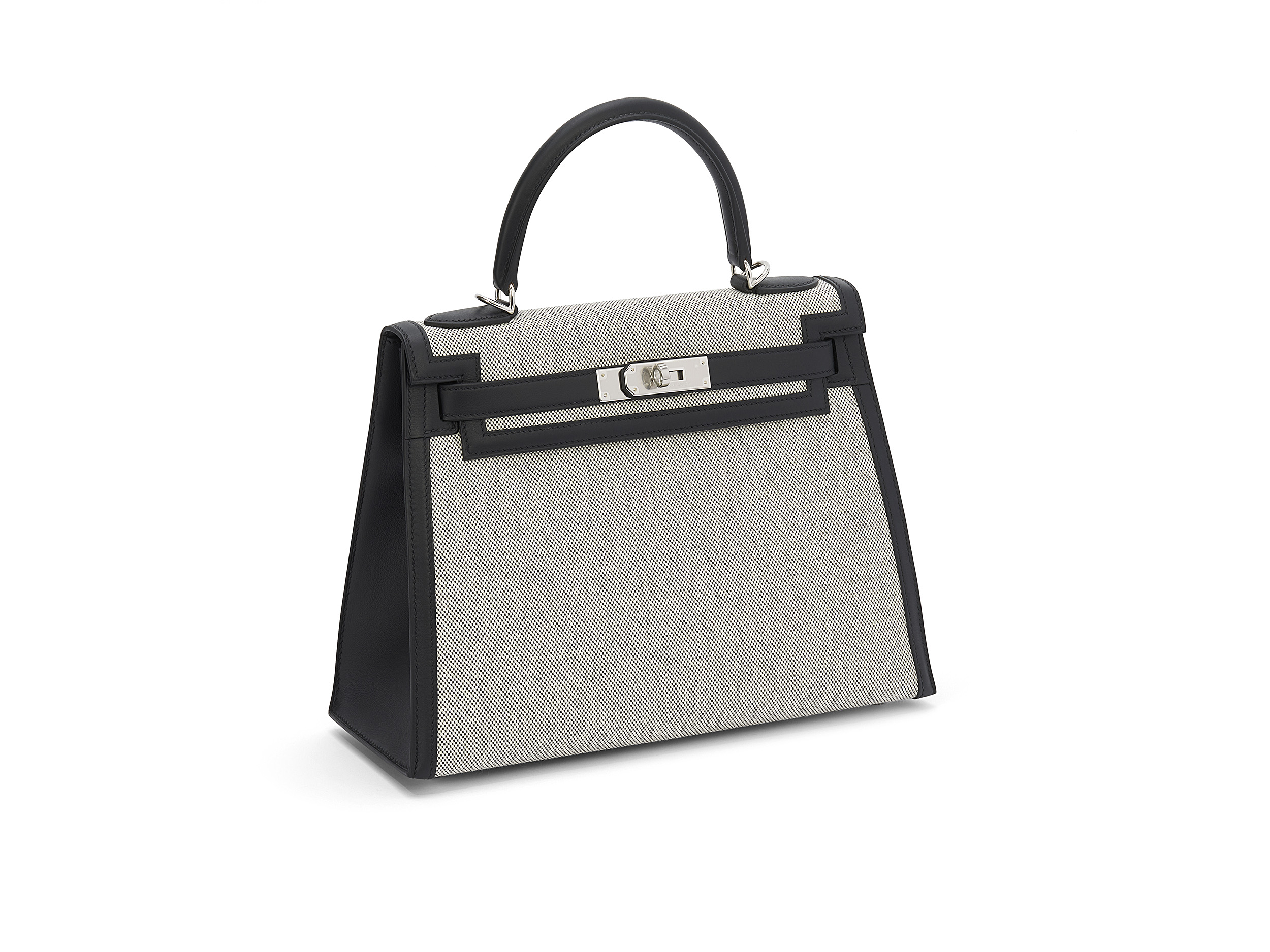 Kelly 28 Noir Toile Swift Kelly 28 Noir Toile Swift
