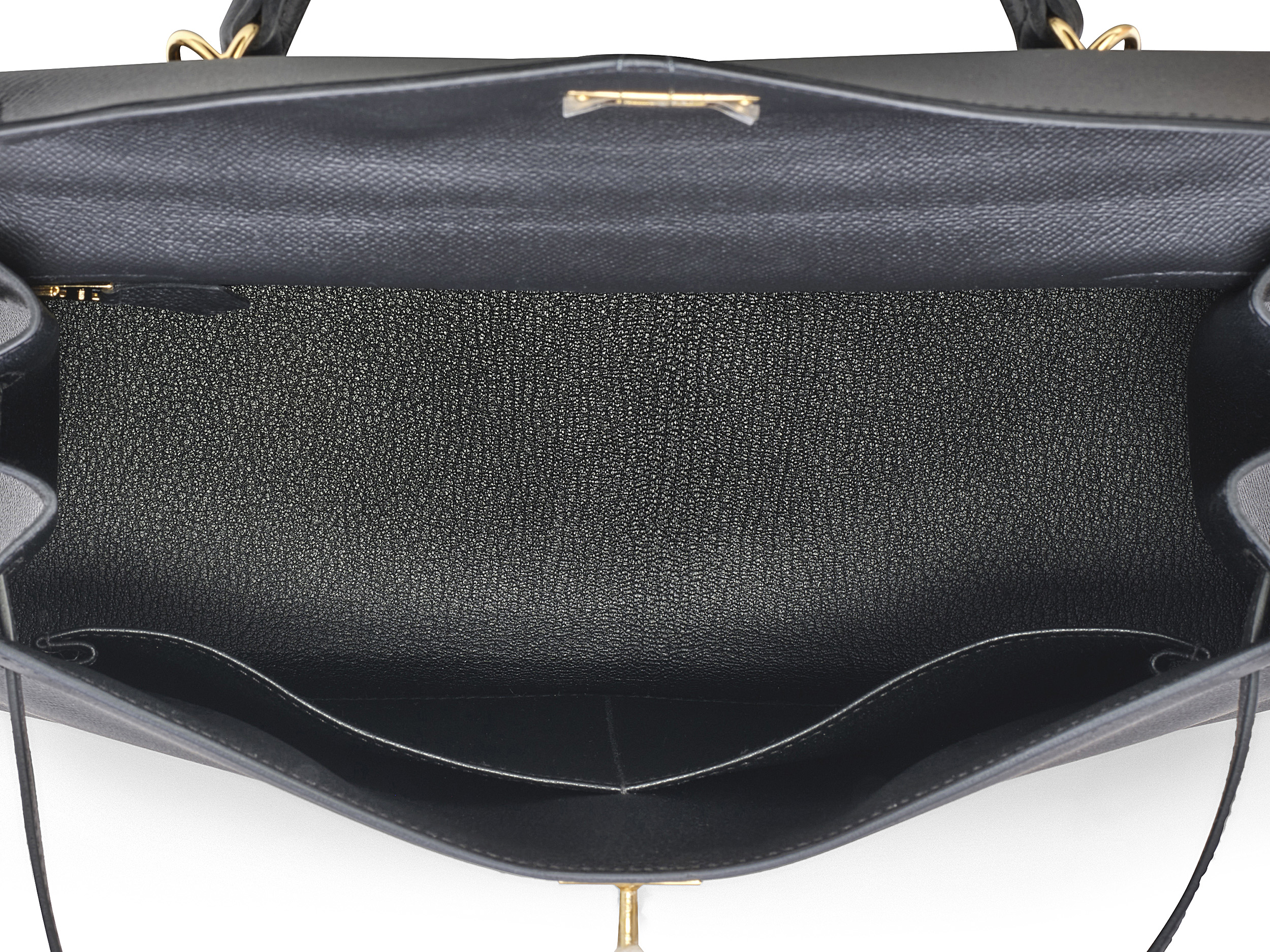 Kelly 32 Sellier Noir Epsom Kelly 32 Sellier Noir Epsom
