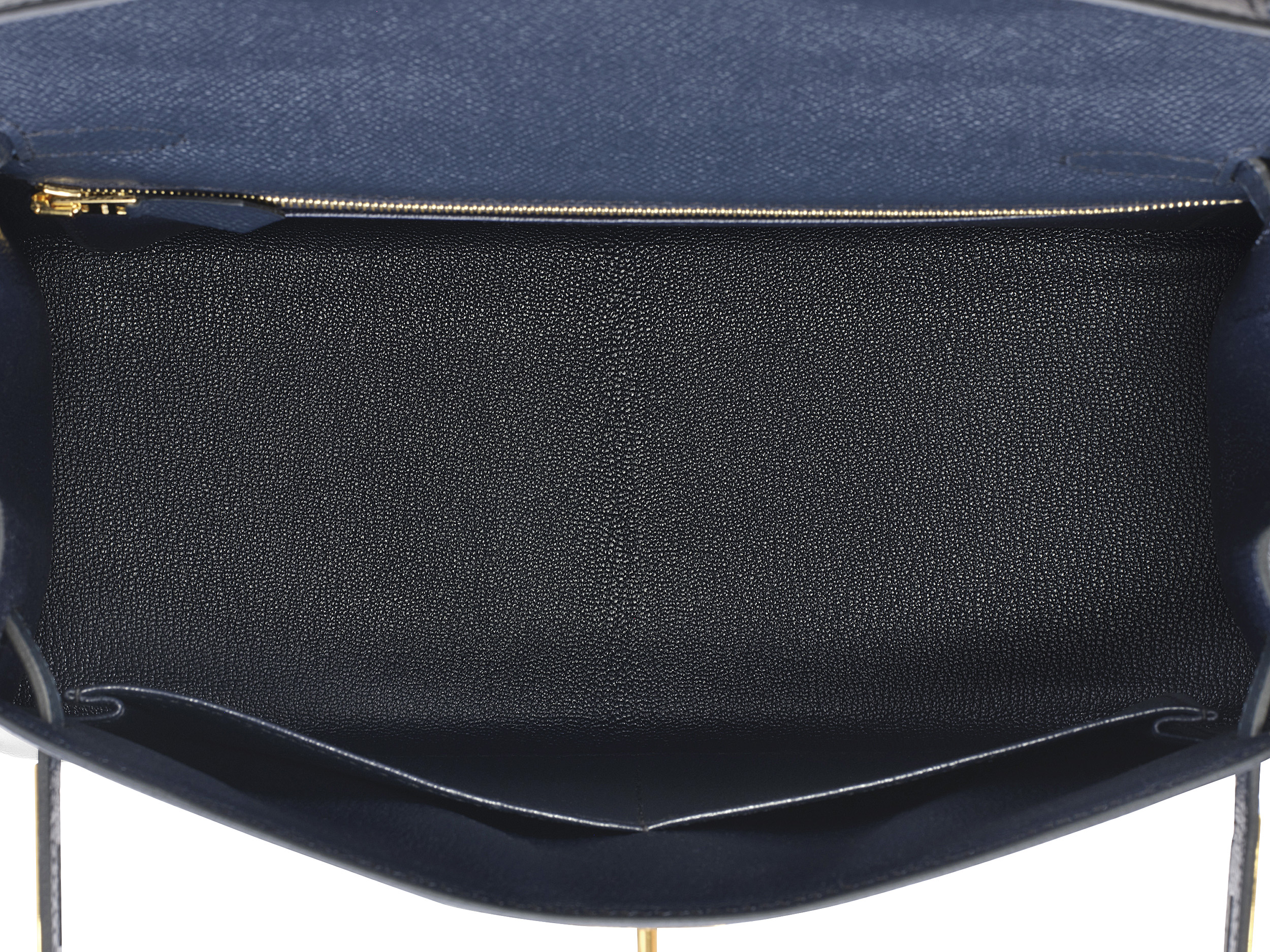 Kelly 28 Sellier Bleu Indigo Epsom 