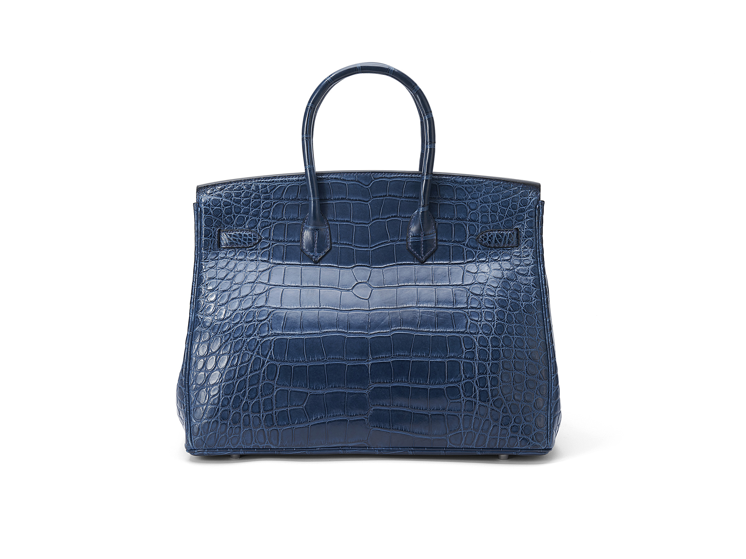 Birkin 35 Bleu De Malte Alligator Matte 