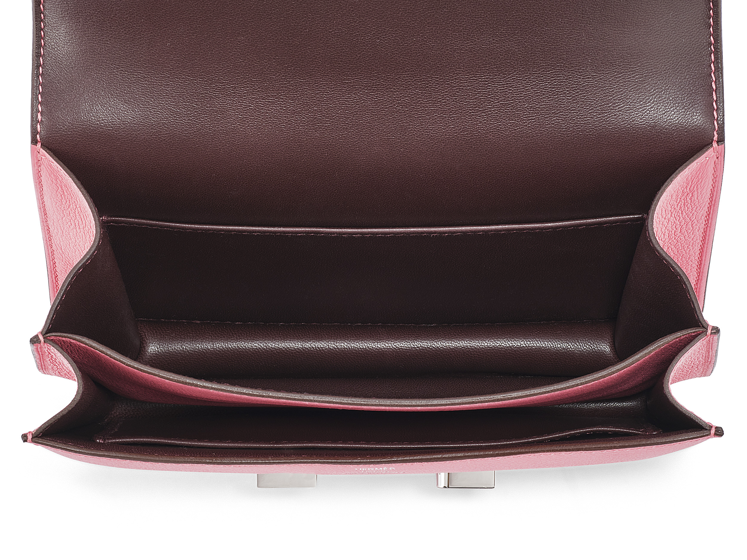 Constance 18 Mini Rose Azalee/Prune Verso in Evercolor 
