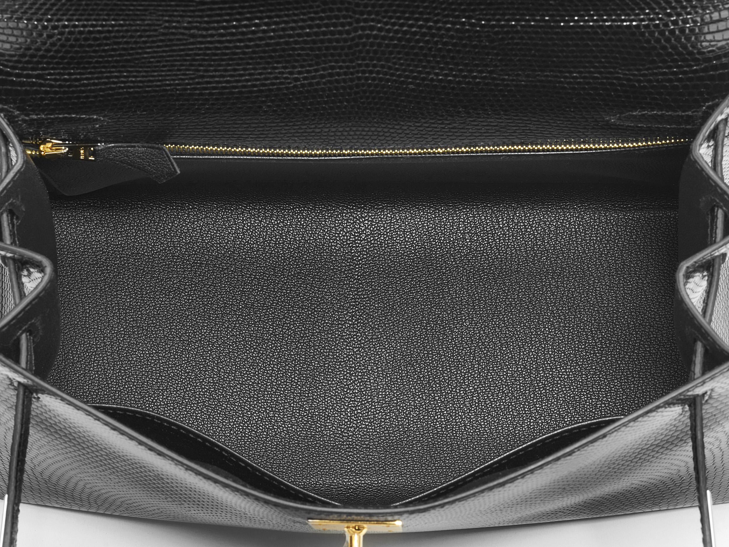 Kelly 28 Noir Lizard Kelly 28 Noir Lizard