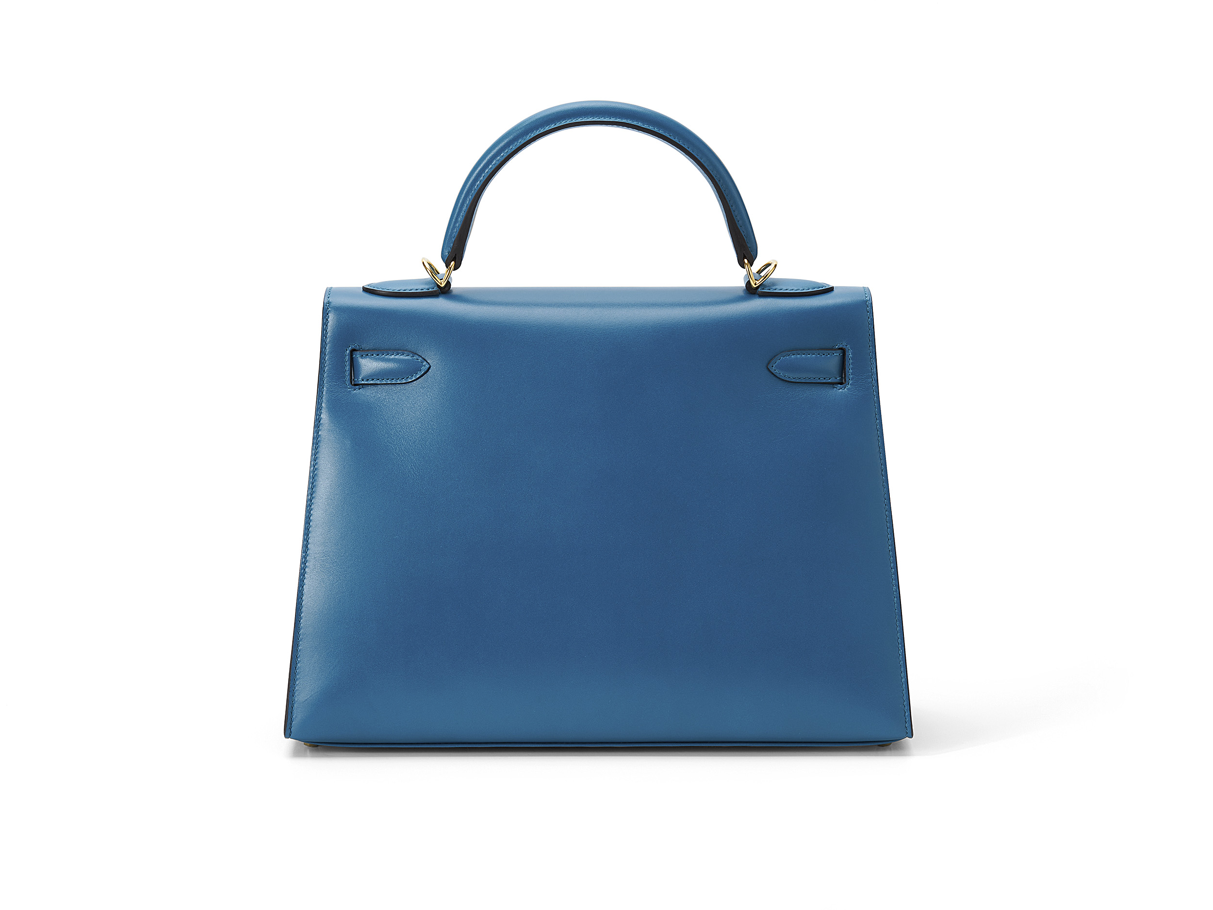 Kelly 32 Sellier Bleu Izmir Tadelakt 