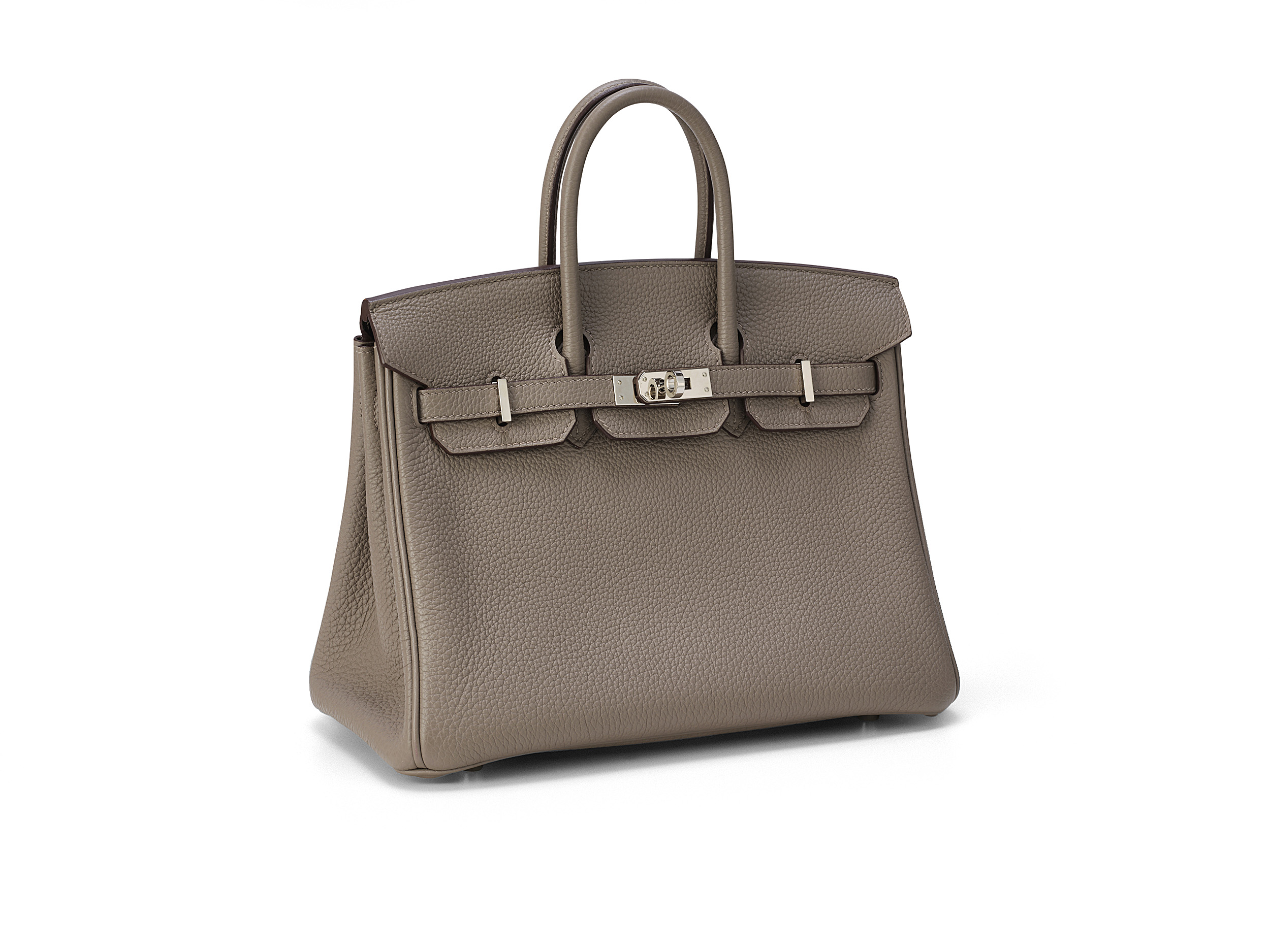 Birkin 25 Gris Olive HSS Togo 