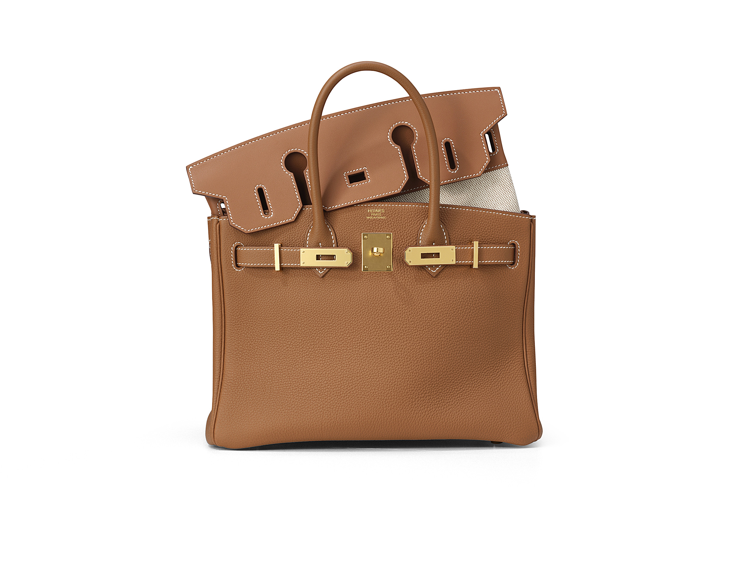 Birkin 3in1 Gold 30 Togo/Swift/Toile