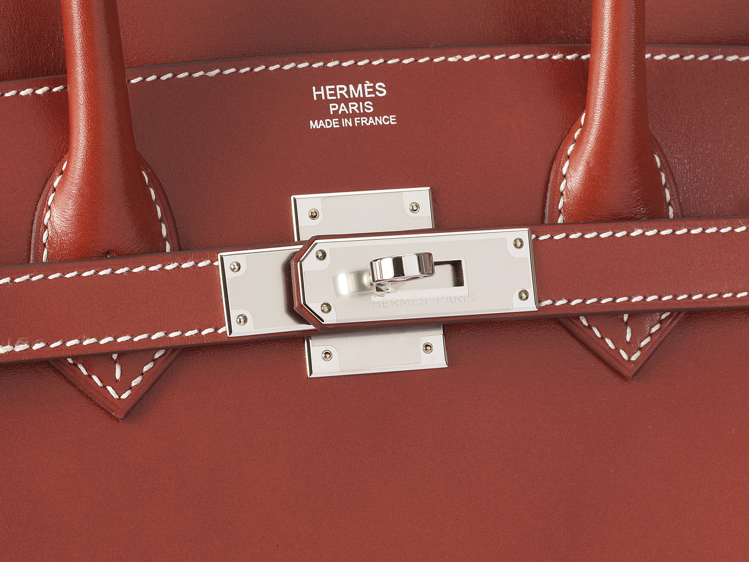 Birkin 30 Sellier Brique Boxcalf 